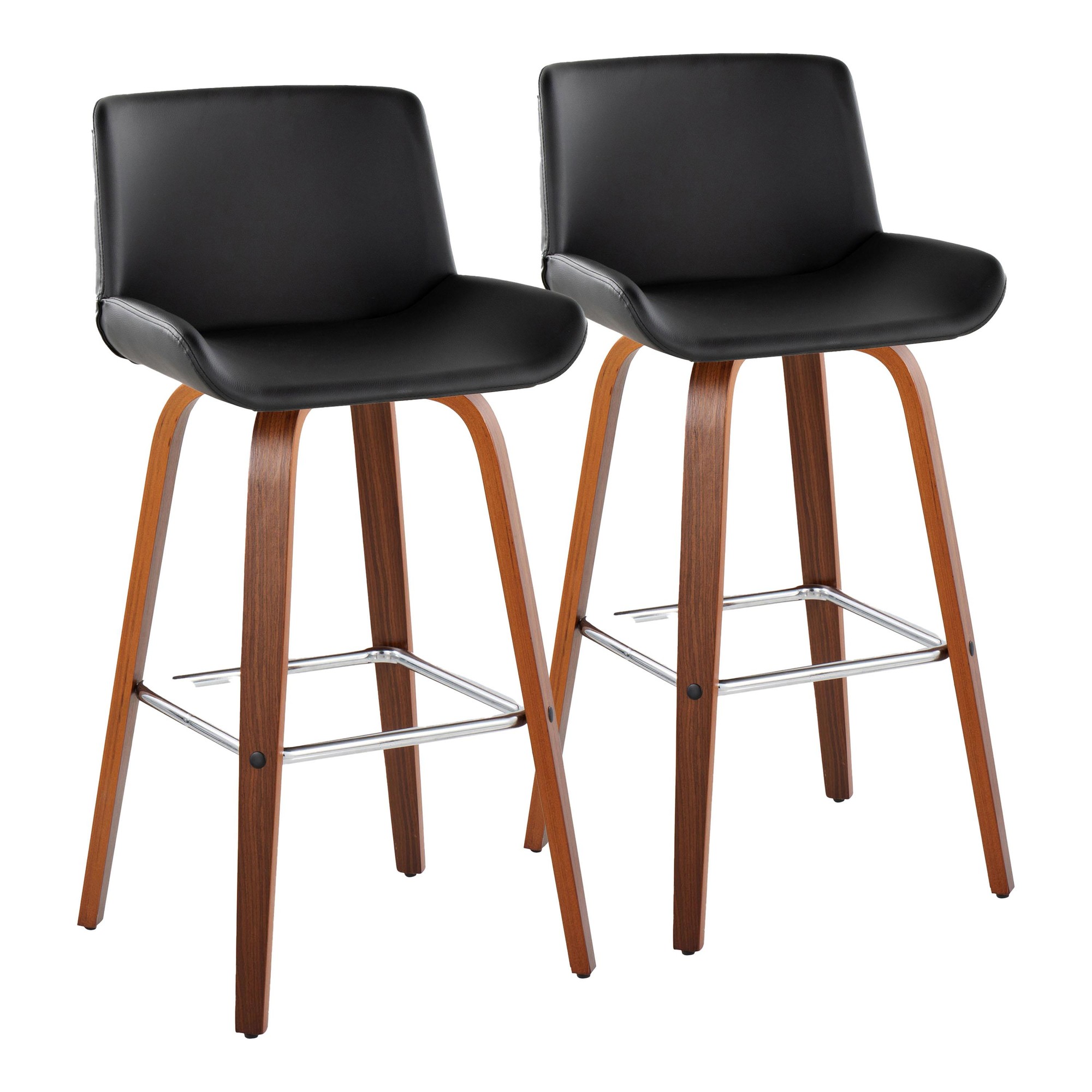 Santi-30-Mid-Century-Walnut-and-Black-Faux-Leather-Barstools-Set-of-2-2