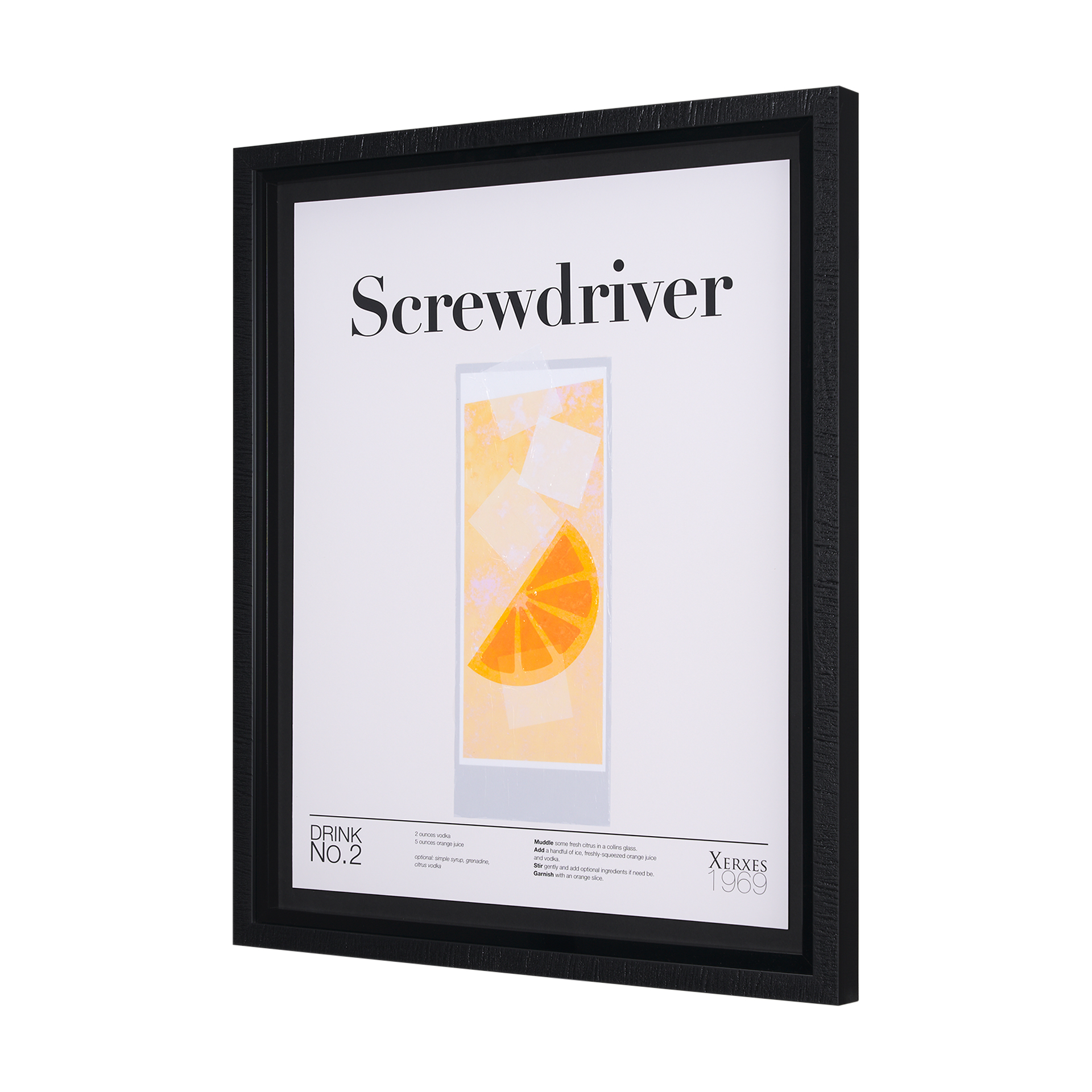 Screwdriver-by-Mercana-Studio-a-Hand-Embelished-Textured-Framed-Art-Print-Matted-under-Glass-1