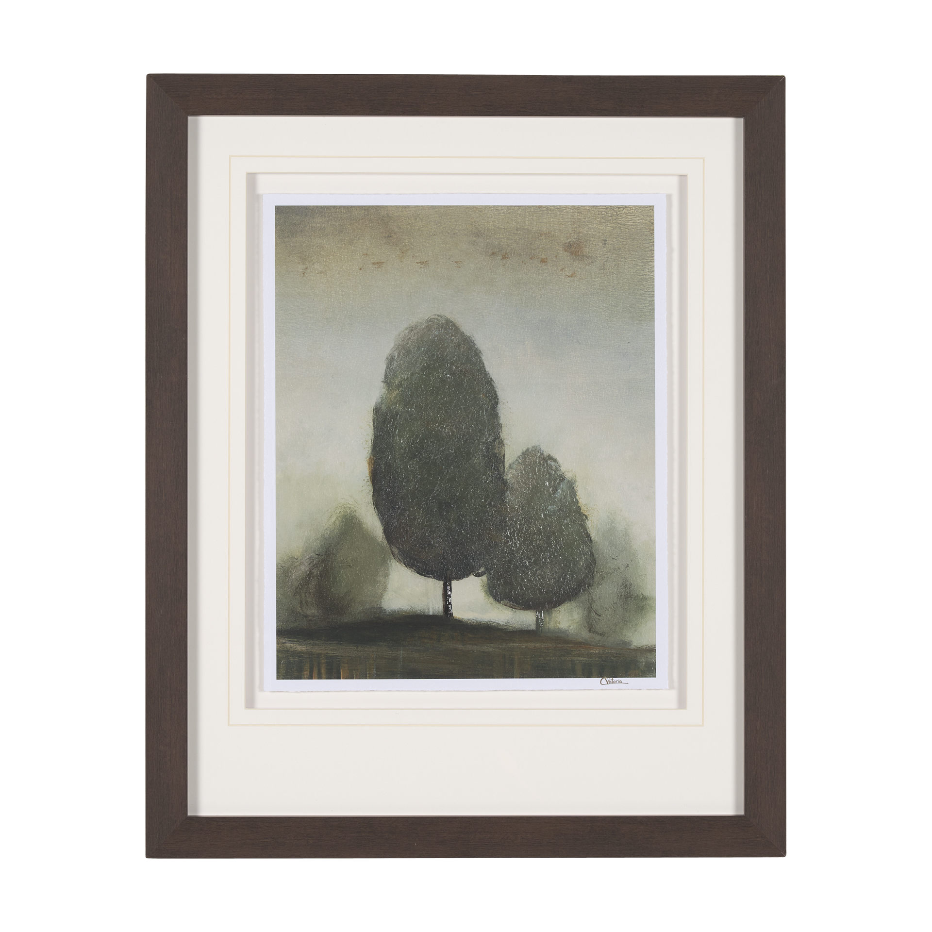Secret-Garden-III-by-Mercana-Studio-a-Hand-Embelished-Textured-Framed-Art-Print-Matted-under-Glass