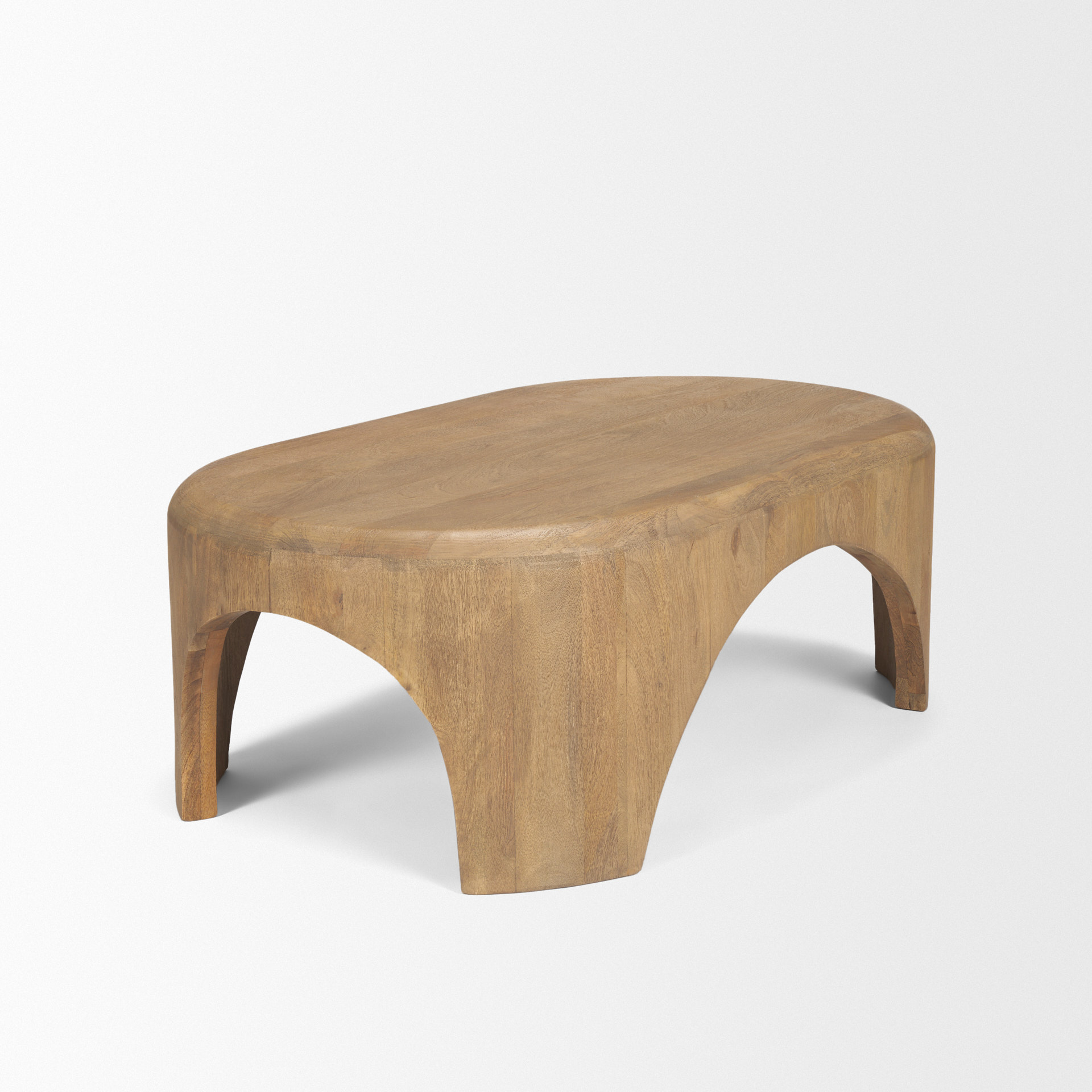 Shima-Oval-Light-Brown-Wood-w-Arched-Legs-Coffee-Table-6