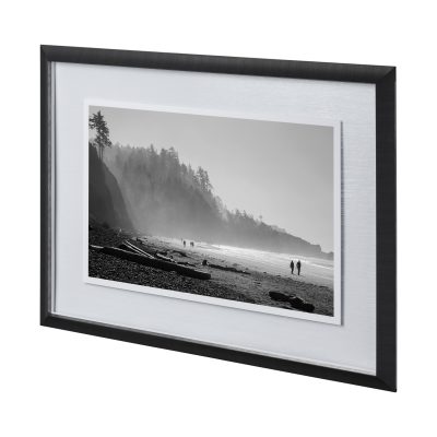 Shoreland-IV-by-Melissa-McClain-a-Hand-Embelished-Textured-Framed-Art-Print-Matted-under-Glass