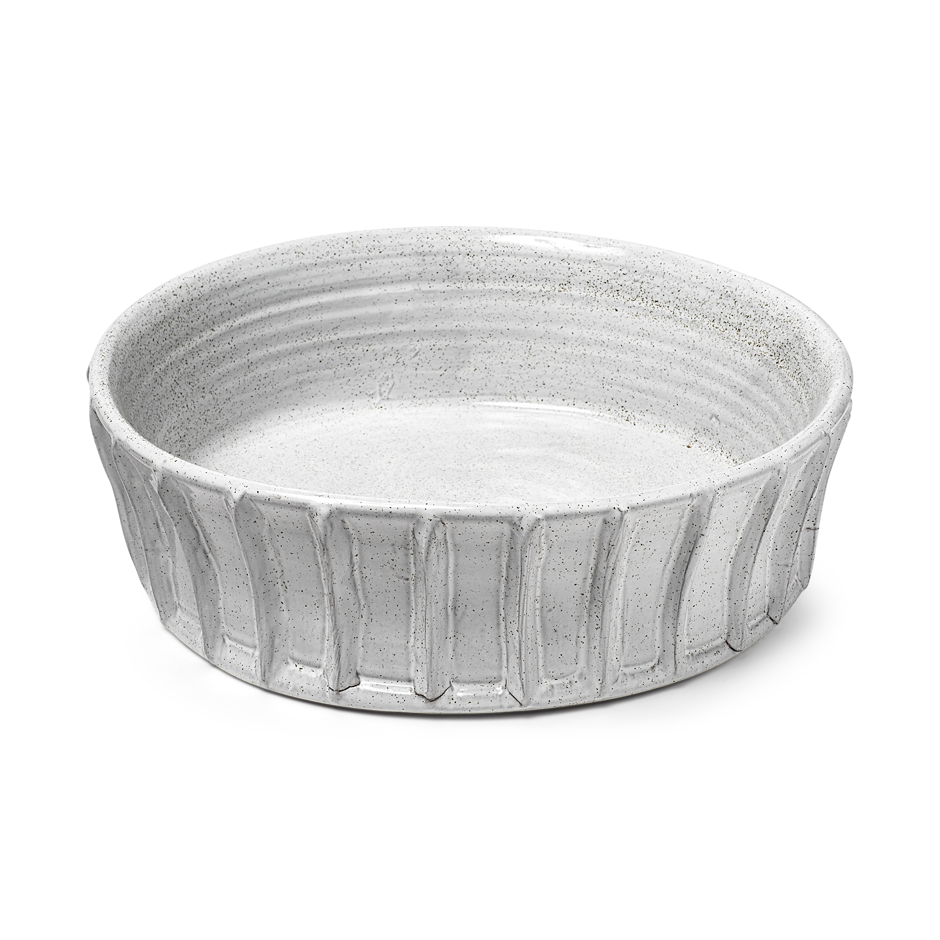 Silone-Large-16L-x-16W-White-Ceramic-Bowl