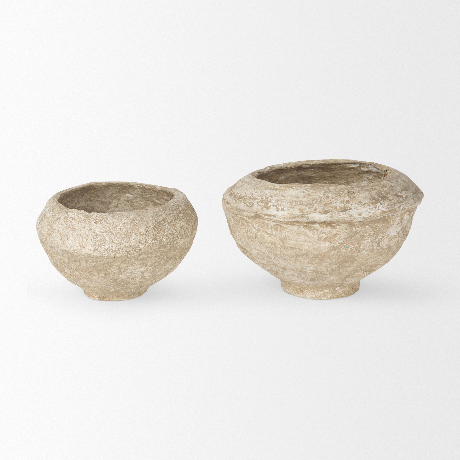 Sonu-Set-of-2-Beige-Paper-Mache-Half-Pot-Bowls-4