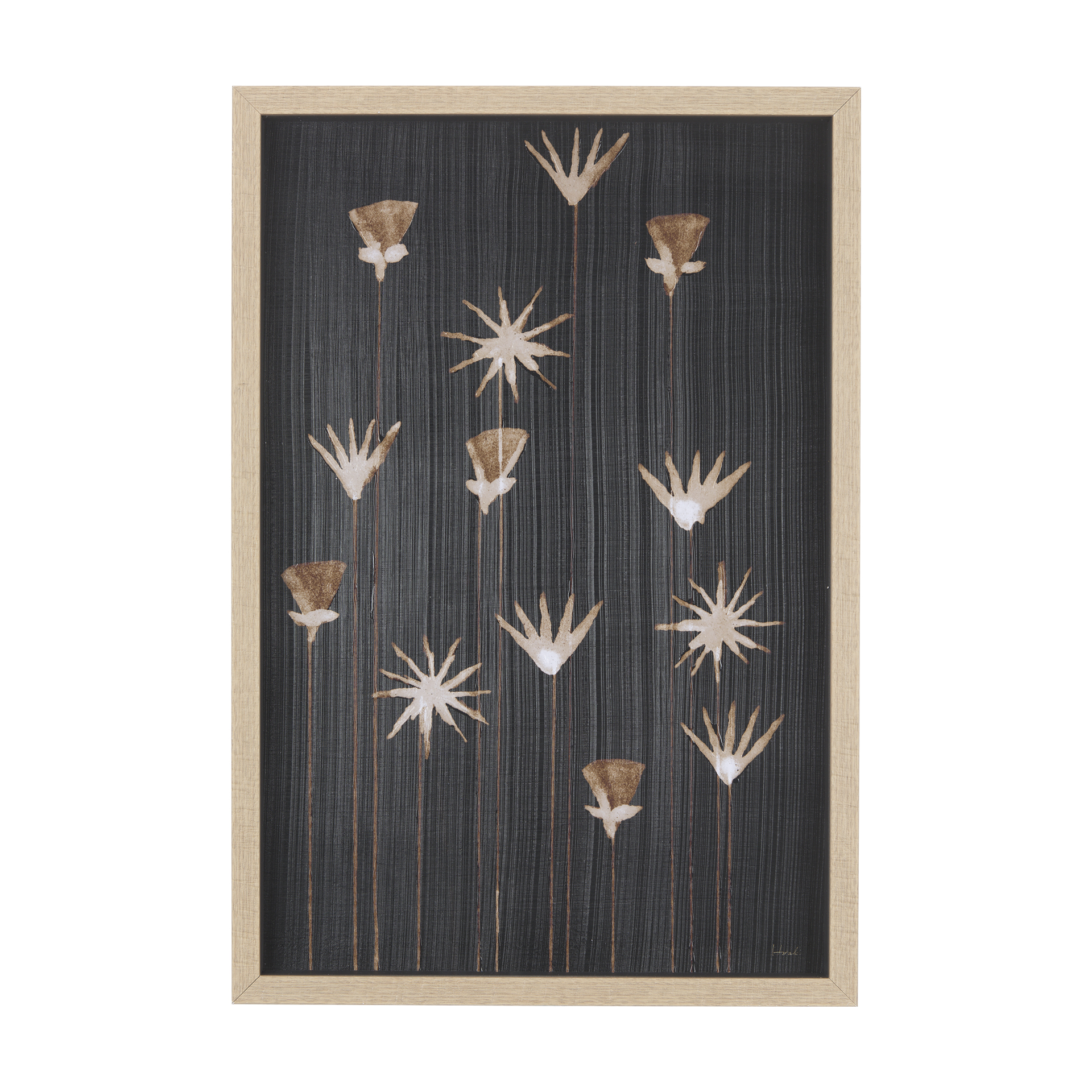 Spark-II-by-Mercana-Studio-a-Hand-Embelished-Textured-Framed-Art-Print-Matted-under-Glass