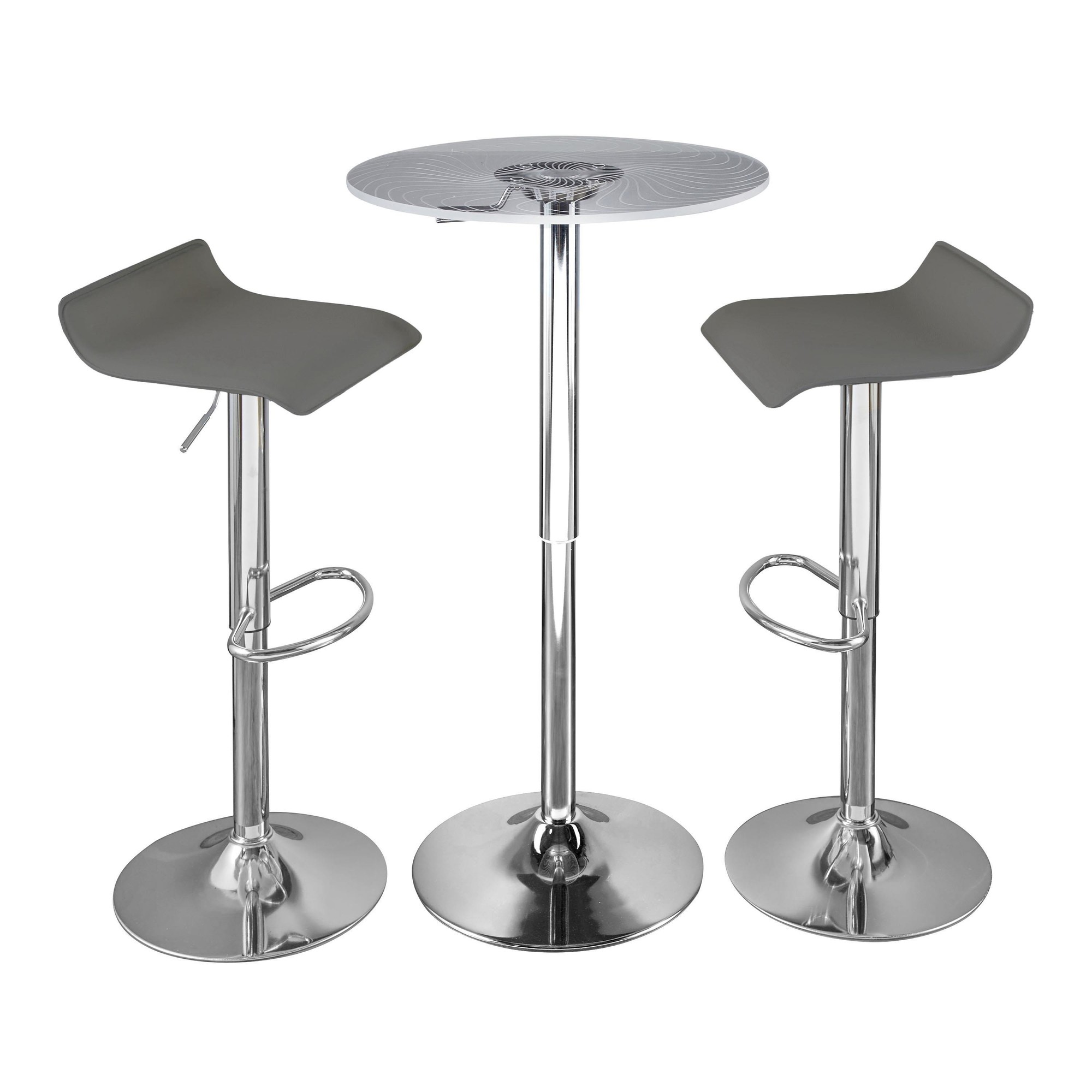 Spyra-Ale-Contemporary-Adjustable-Chrome-Bar-Set-with-Light-Up-Acrylic-Tabletop-and-Grey-Stools-Set-of-3-4