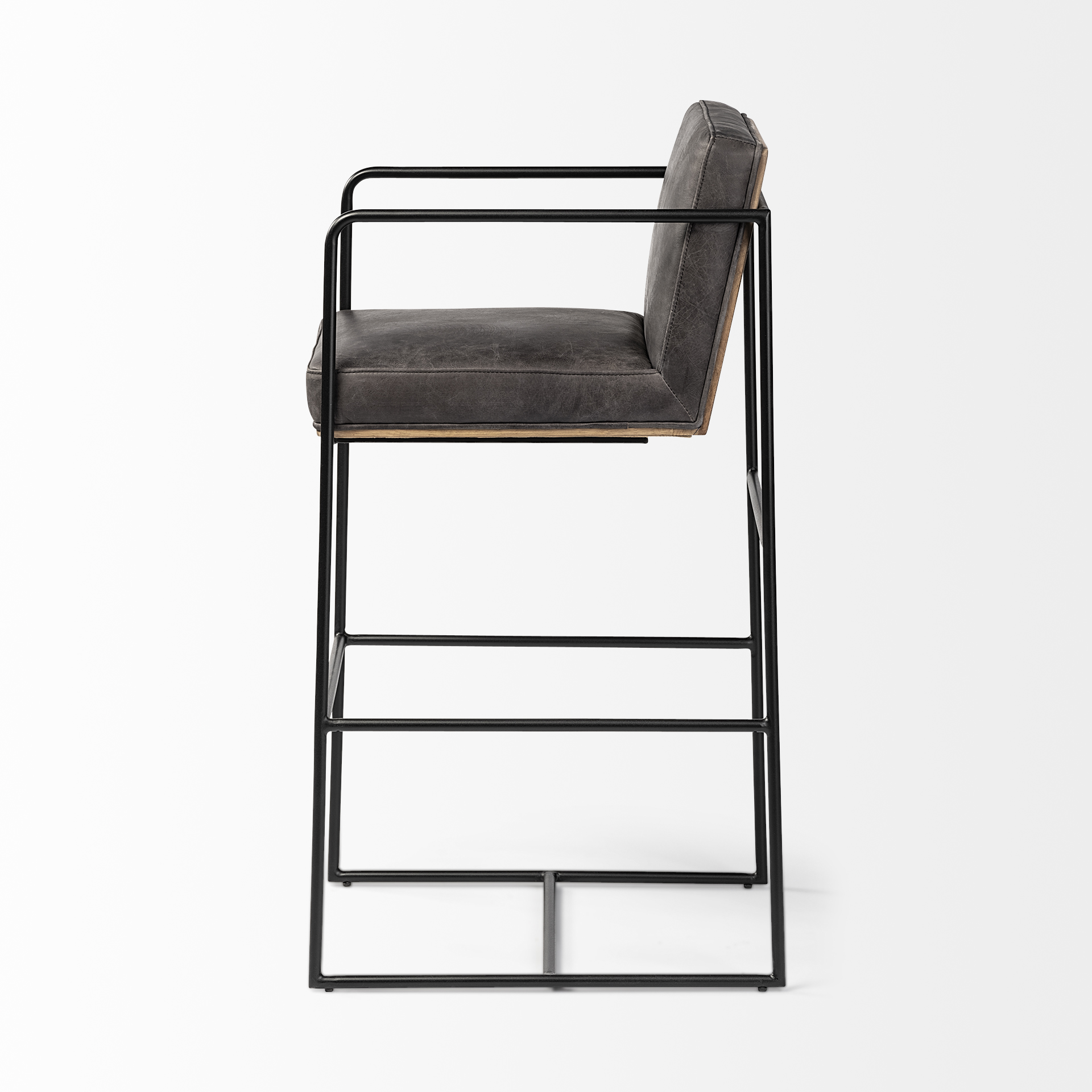 Stamford-40-Total-Height-Black-Leather-Seat-w-Wood-Back-Metal-Frame-Bar-Stool-4