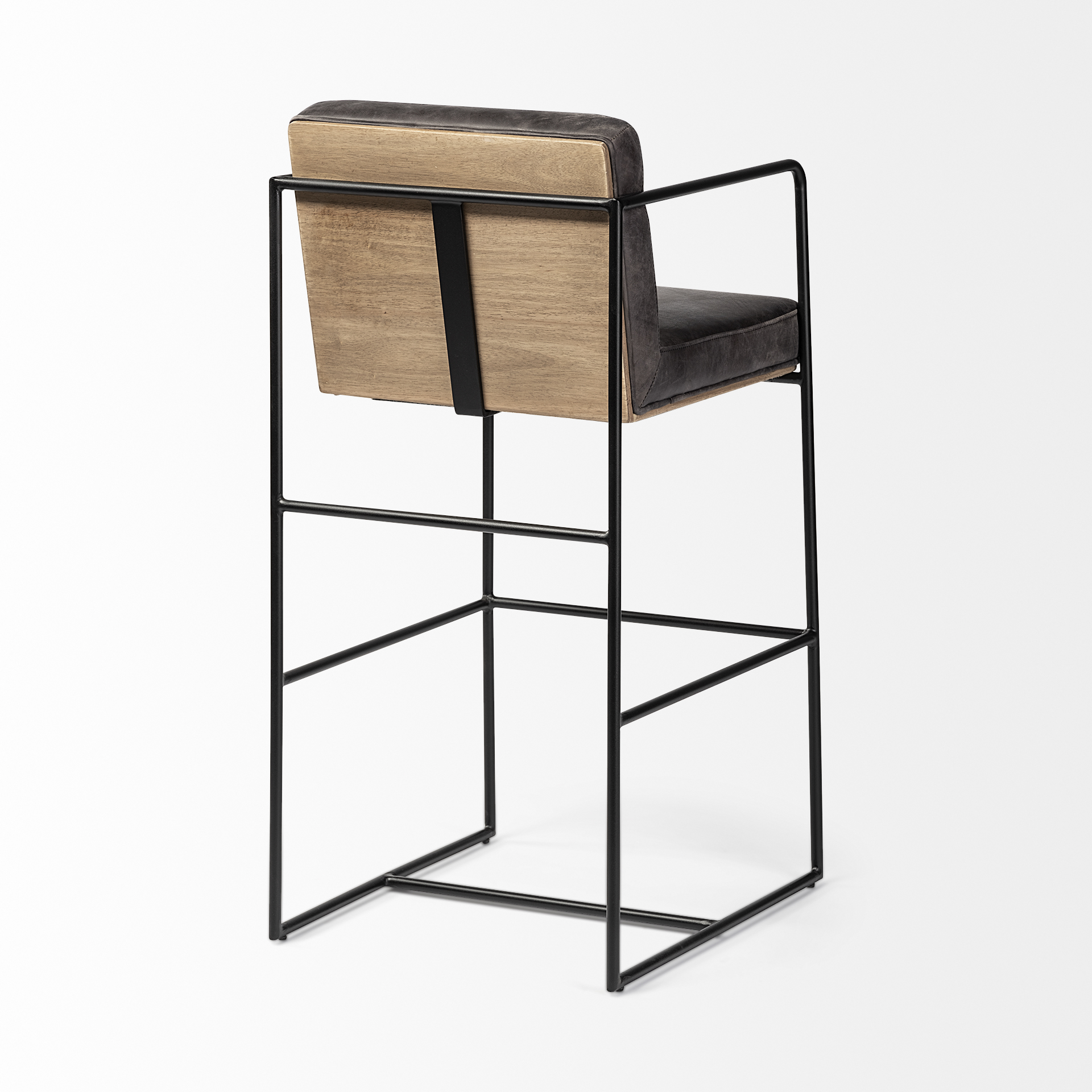 Stamford-40-Total-Height-Black-Leather-Seat-w-Wood-Back-Metal-Frame-Bar-Stool-6