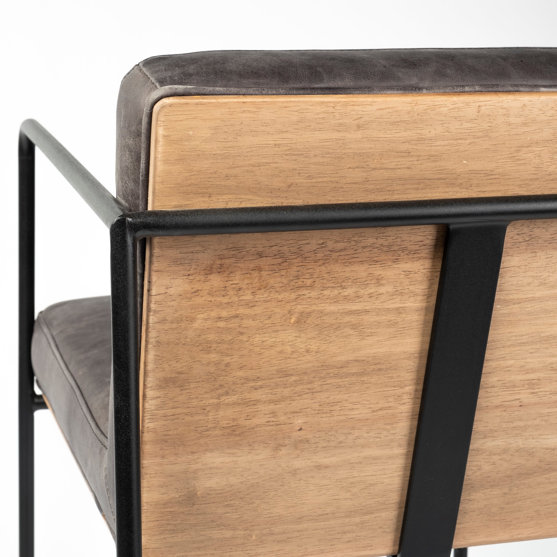 Stamford-40-Total-Height-Black-Leather-Seat-w-Wood-Back-Metal-Frame-Bar-Stool-9