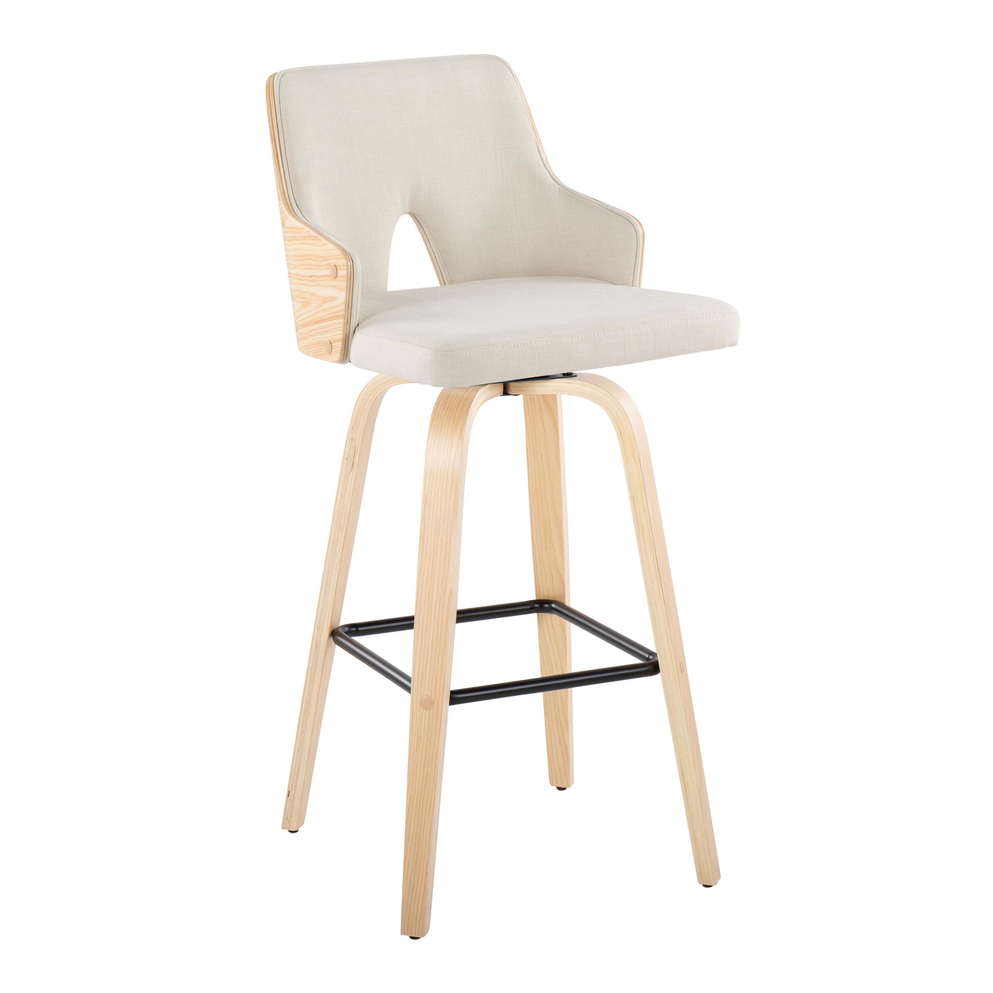 Stella-30-Cream-Fabric-Natural-Wood-Contemporary-Barstools-Set-of-2-3