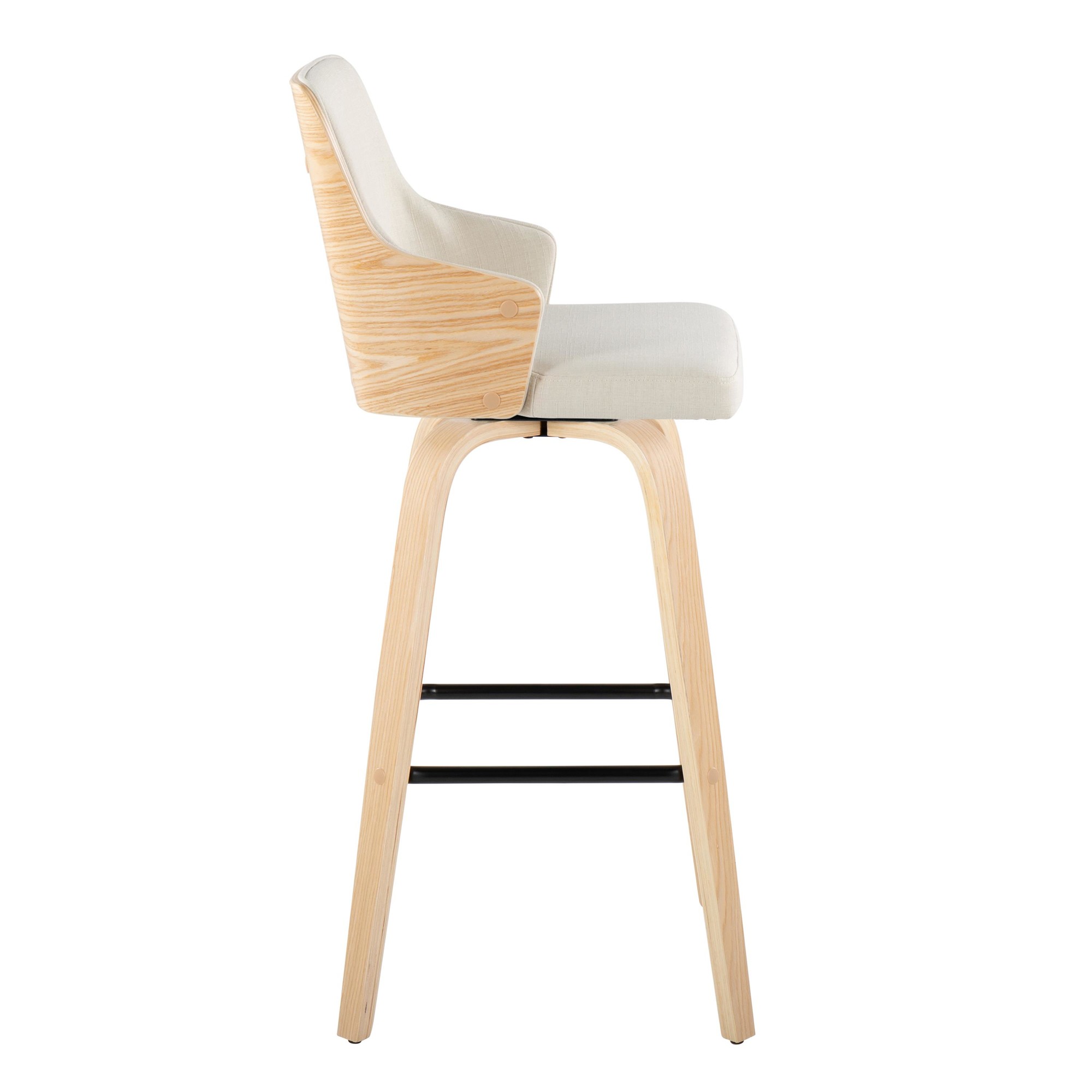 Stella-30-Cream-Fabric-Natural-Wood-Contemporary-Barstools-Set-of-2-4