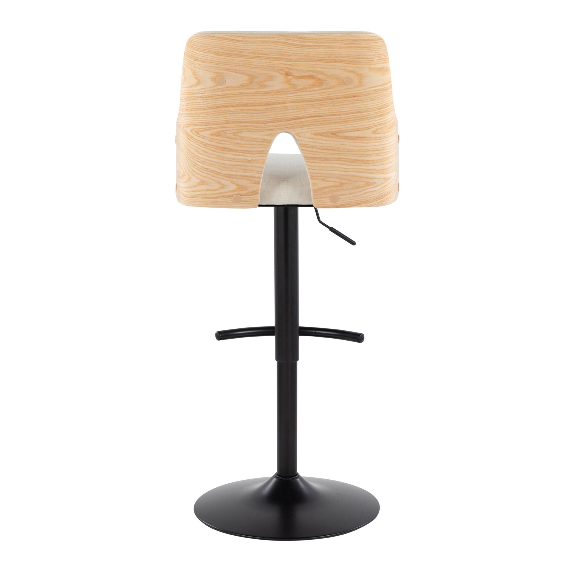 Stella-Black-Metal-Cream-Fabric-Contemporary-Swivel-Barstools-Set-of-2-6
