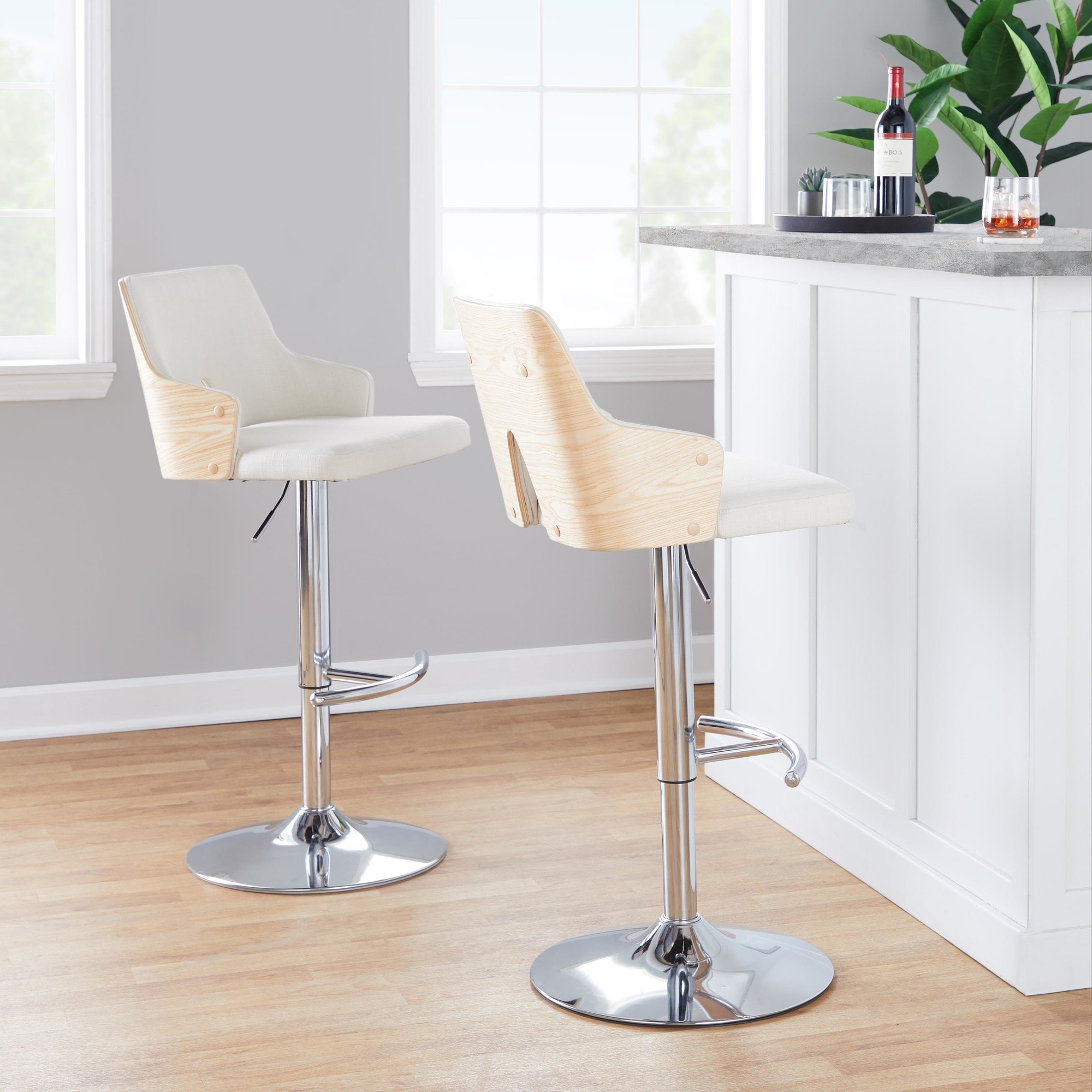 Stella-Contemporary-Cream-Fabric-Adjustable-Swivel-Barstools-Set-of-2-1
