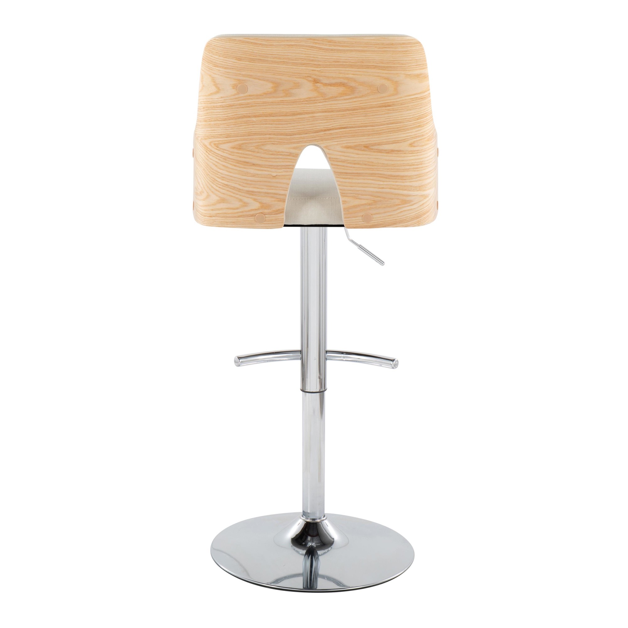 Stella-Contemporary-Cream-Fabric-Adjustable-Swivel-Barstools-Set-of-2-6