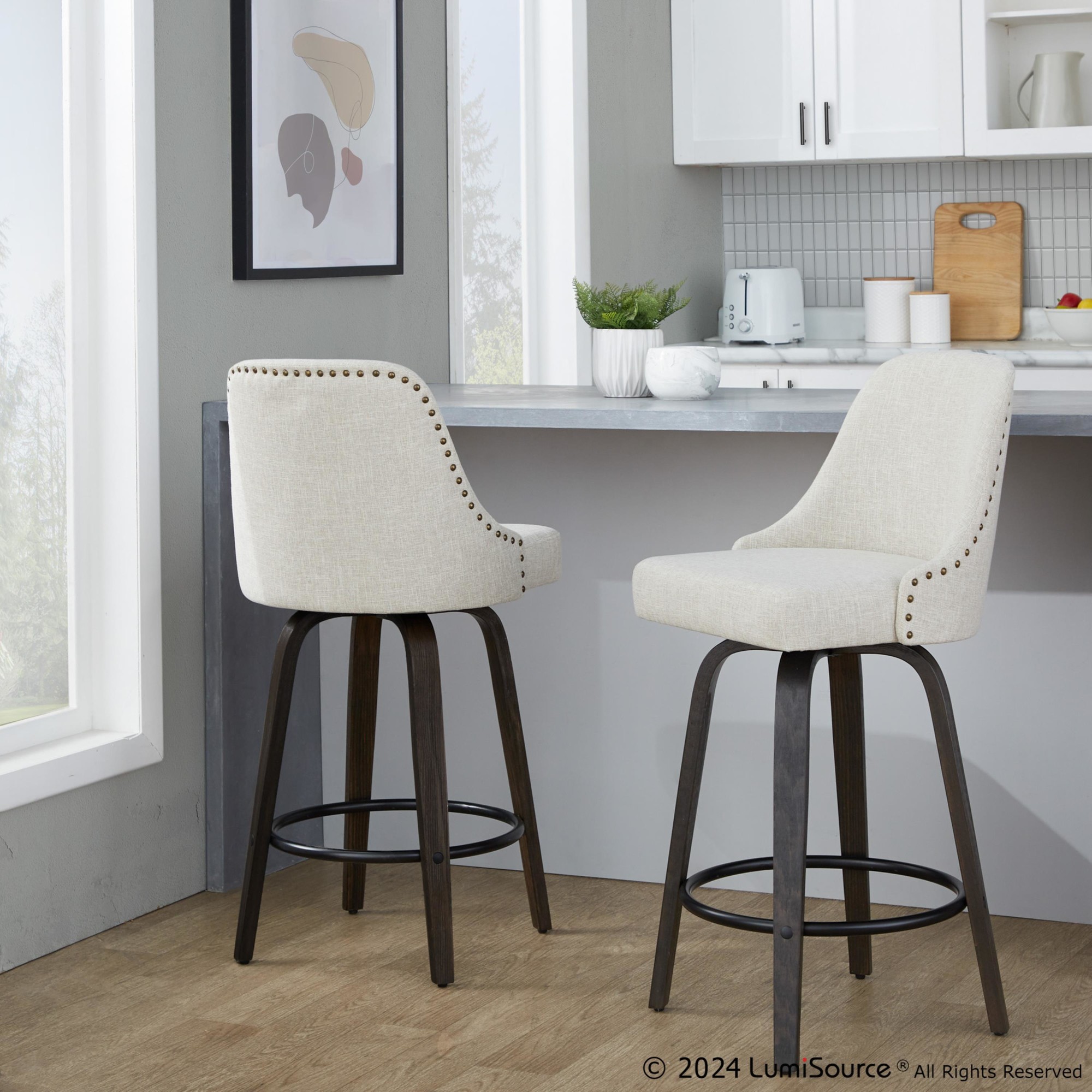Studded-Marcel-27-Inch-Cream-Fabric-Swivel-Counter-Stools-Set-of-2