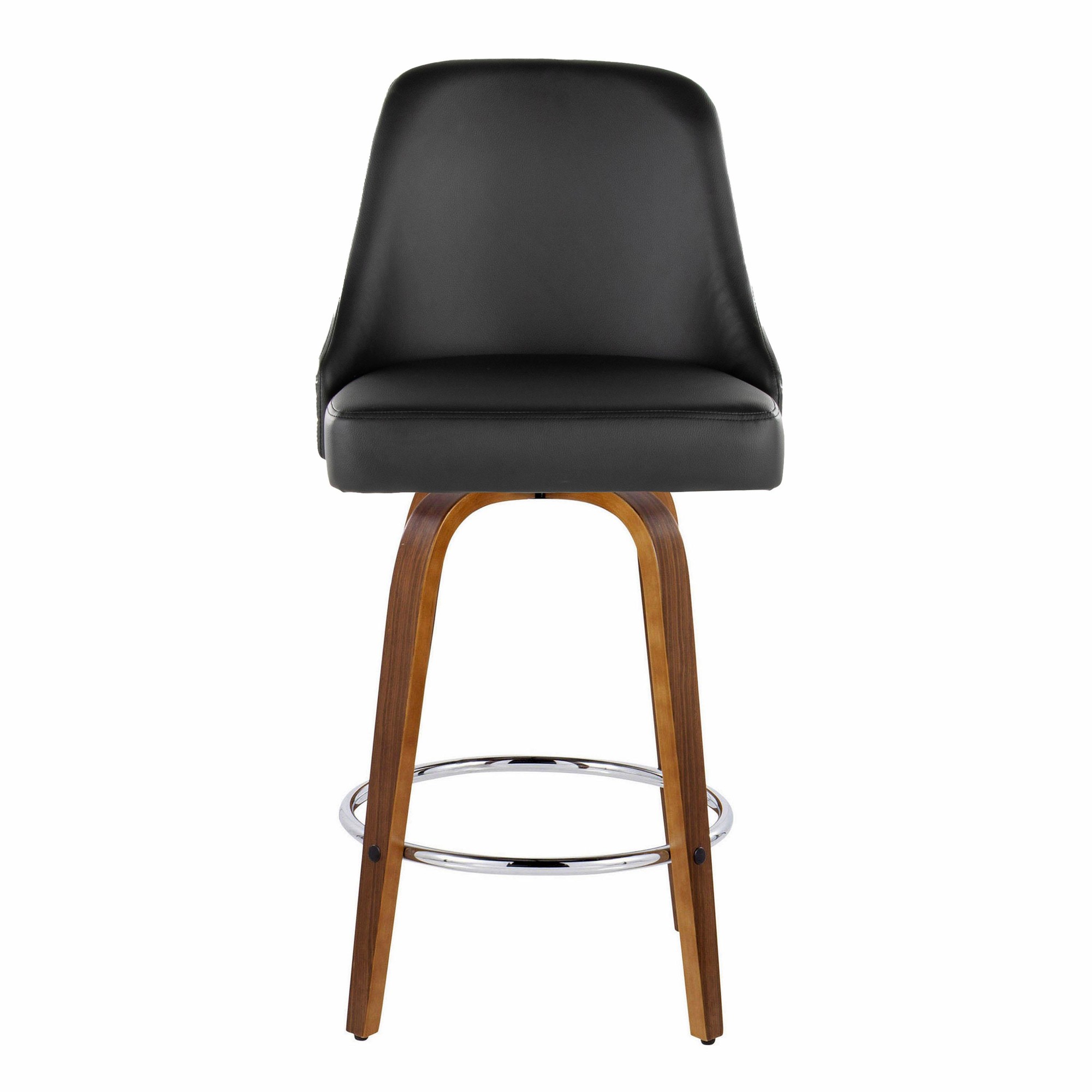 Studded-Marcel-27-Inch-Walnut-and-Black-Swivel-Counter-Stools-Set-of-2-7