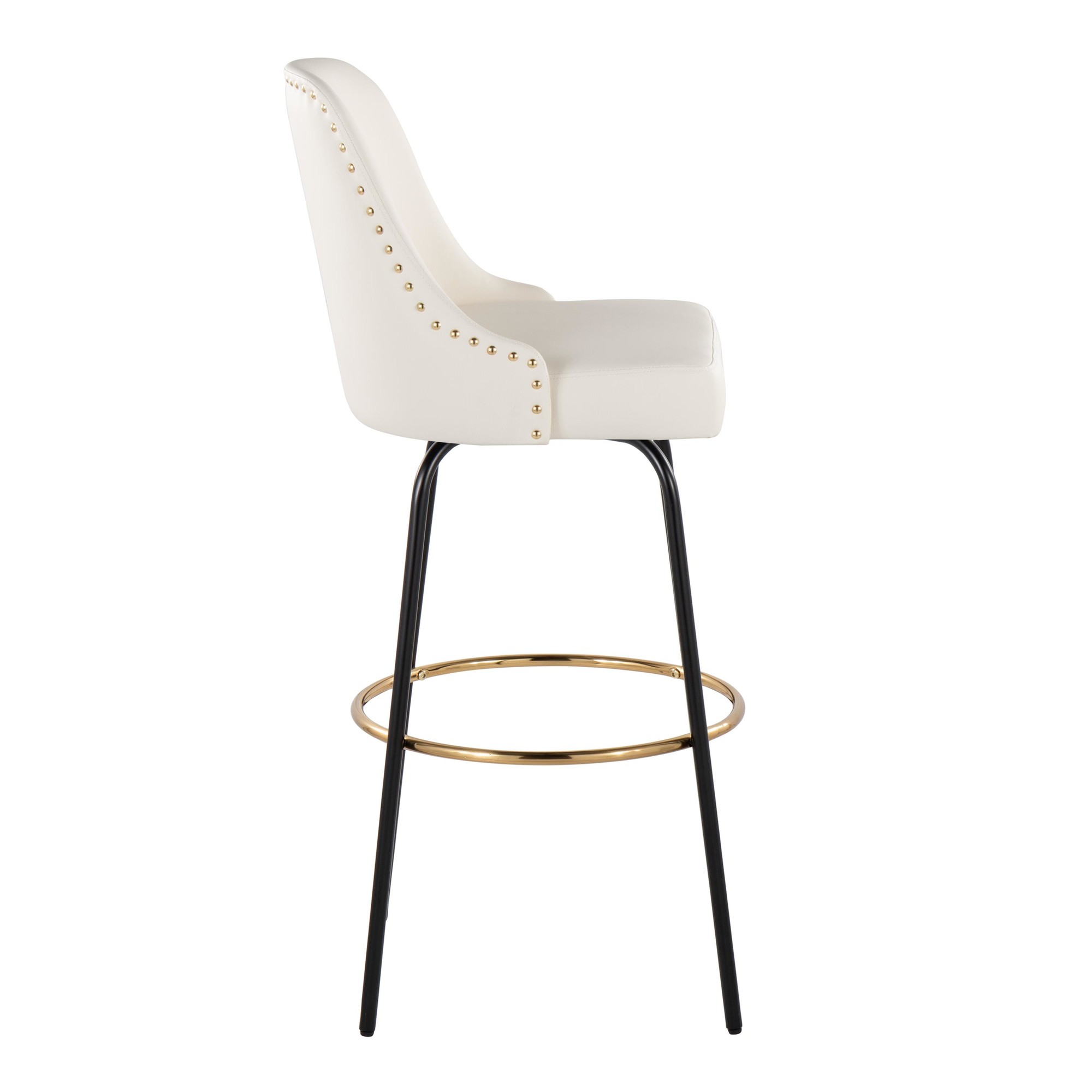 Studded-Marcel-30-Contemporary-Swivel-Barstool-Black-White-Set-of-2-4