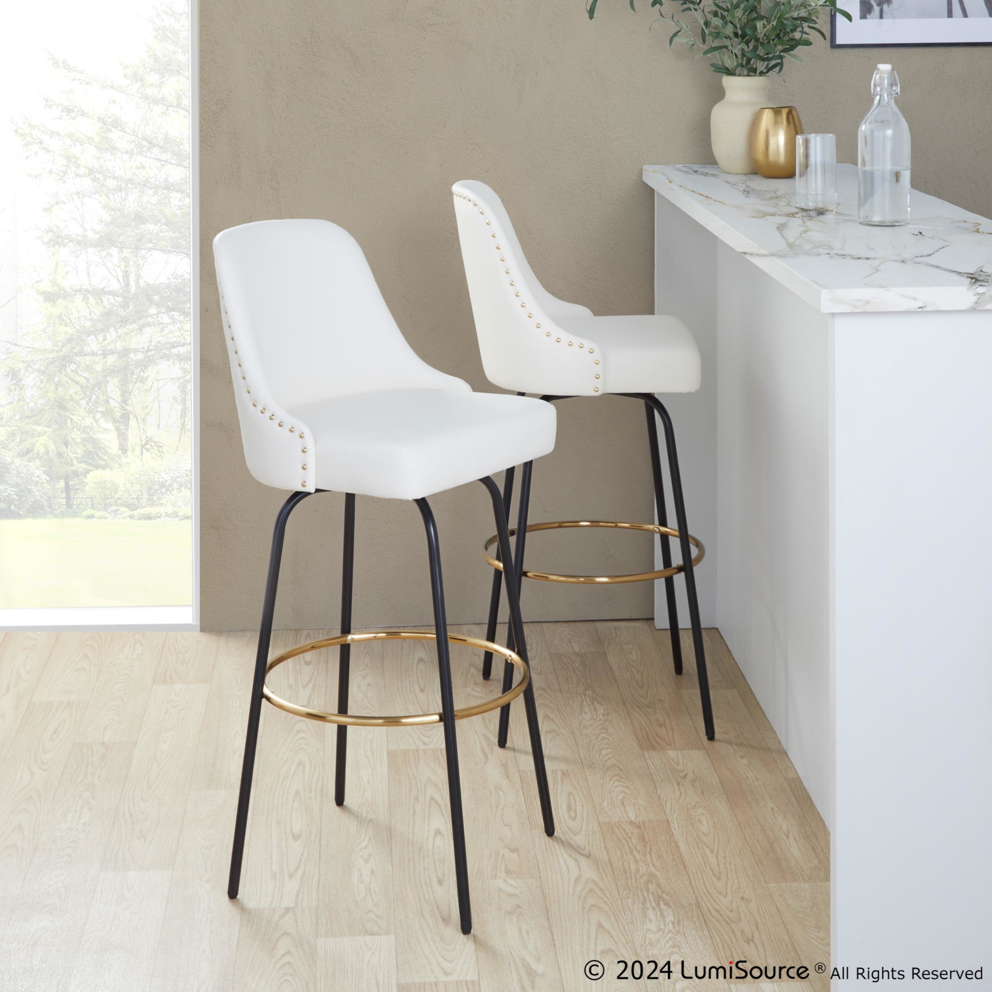 Studded-Marcel-30-Contemporary-Swivel-Barstool-Black-White-Set-of-2