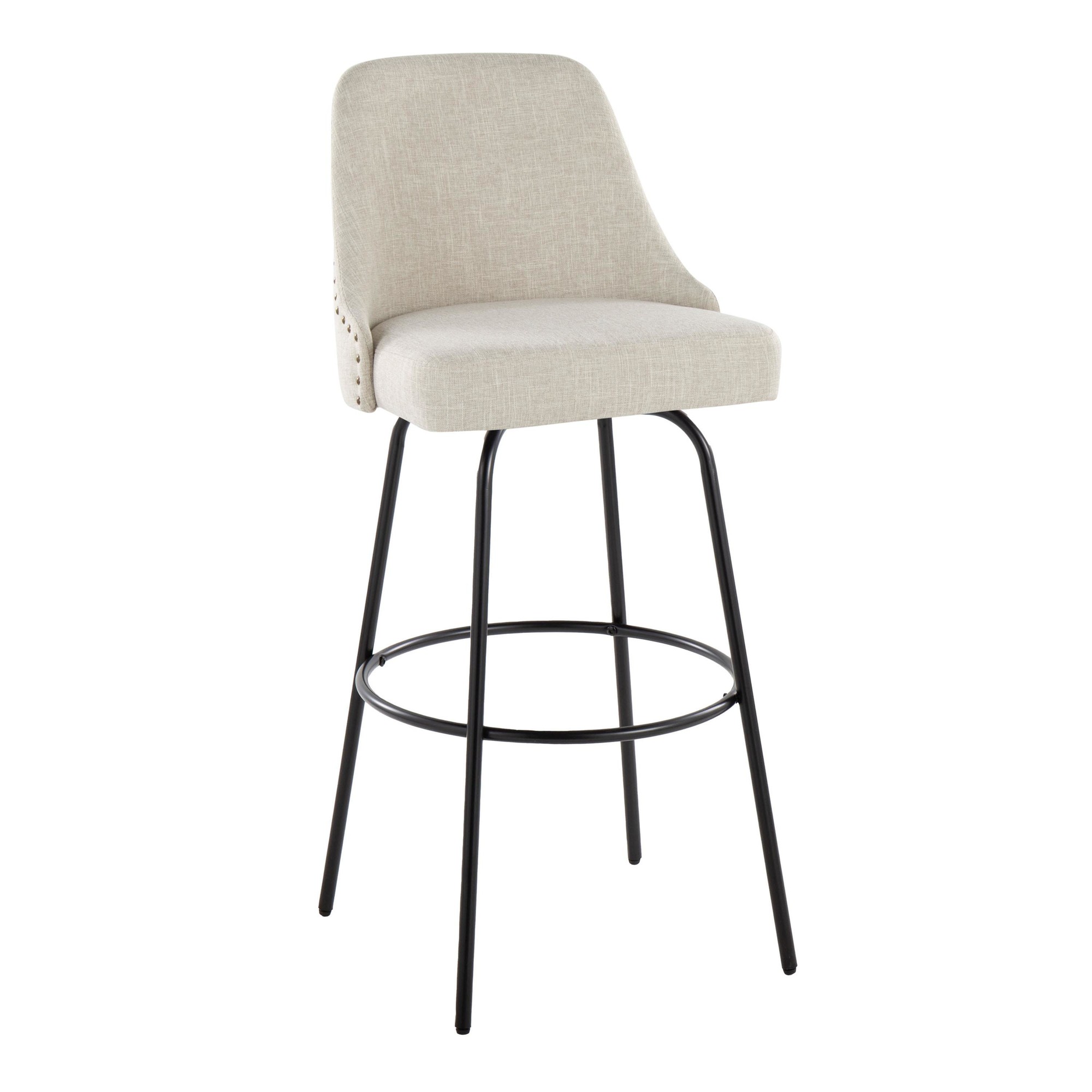 Studded-Marcel-30-Cream-Fabric-Contemporary-Barstools-Set-of-2-3