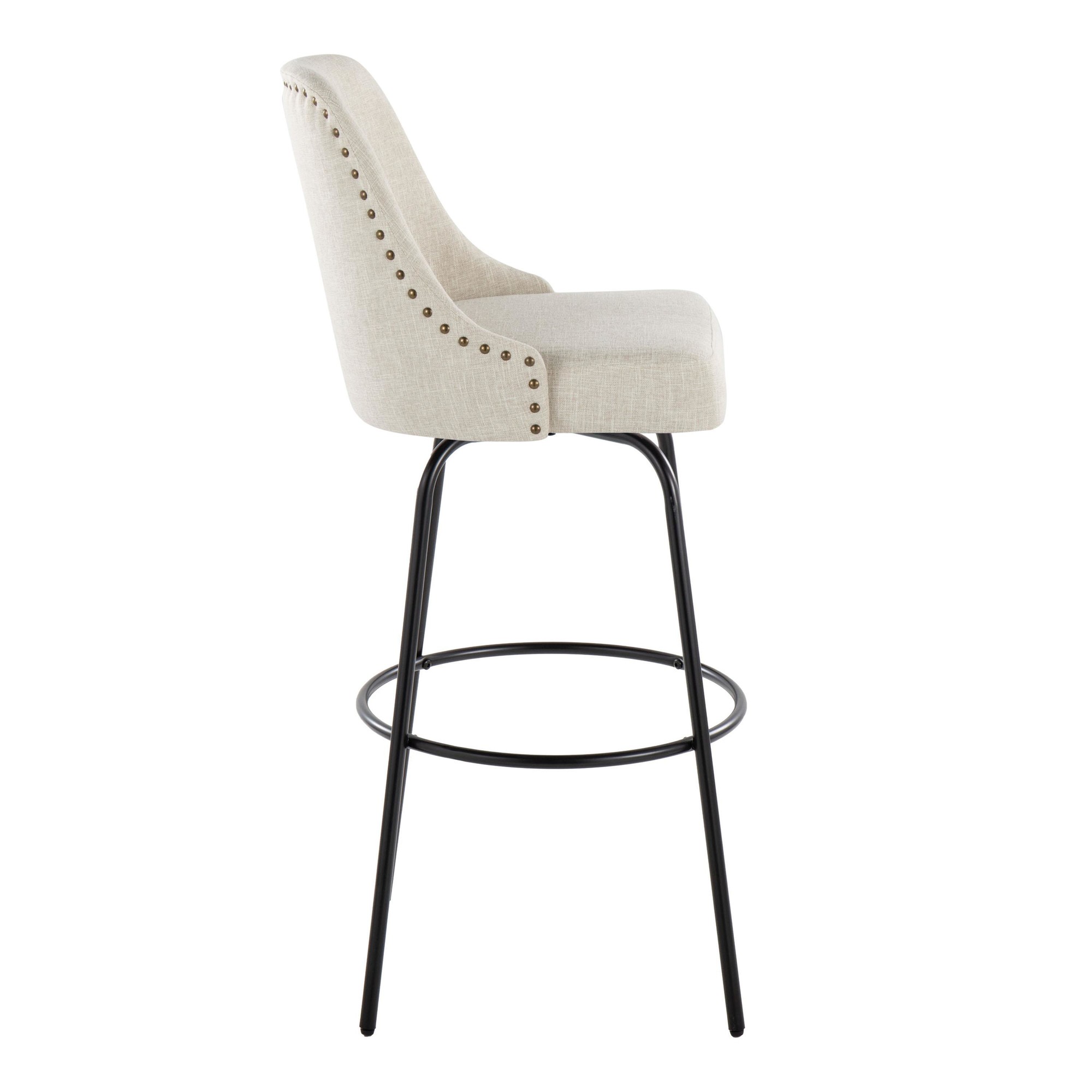 Studded-Marcel-30-Cream-Fabric-Contemporary-Barstools-Set-of-2-4