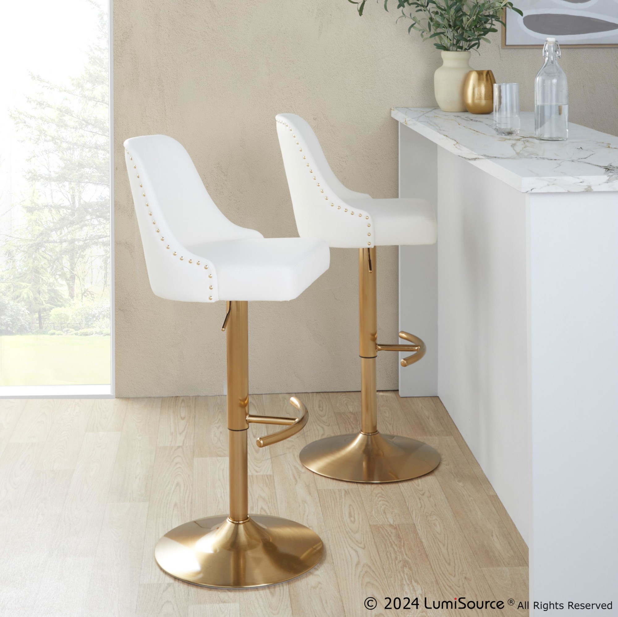 Studded-Marcel-Gold-White-Contemporary-Adjustable-Barstool-Set-of-2-1
