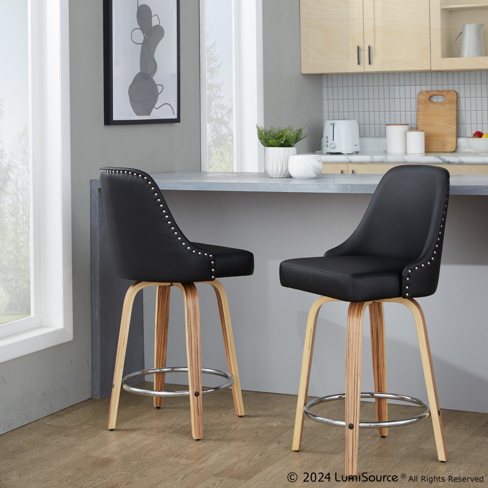 Studded-Marcel-ZebraBlack-26-Inch-Contemporary-Swivel-Counter-Stool-Set-of-2-1