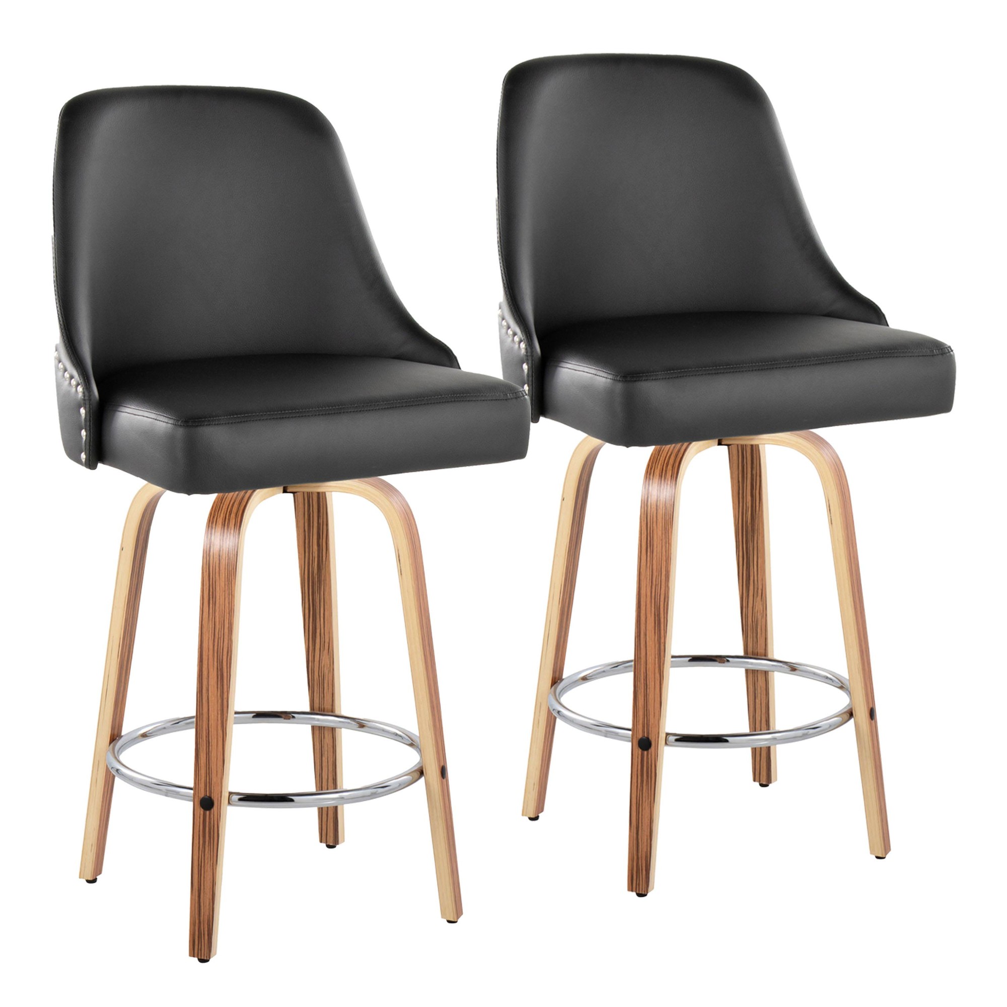 Studded-Marcel-ZebraBlack-26-Inch-Contemporary-Swivel-Counter-Stool-Set-of-2-2