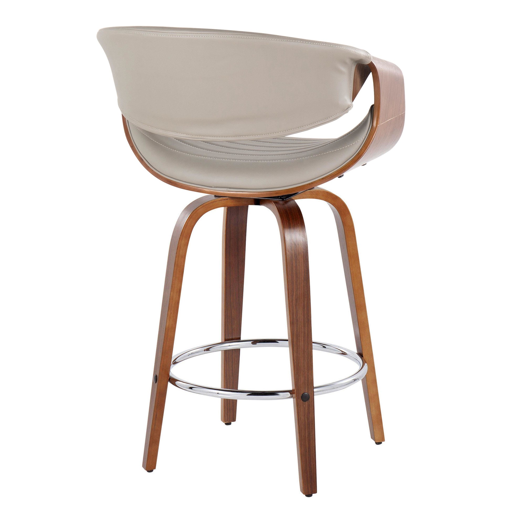 Symphony-26-Inch-Mid-Century-Modern-Swivel-Counter-Stool-in-Walnut-and-Grey-Faux-Leather-Set-of-2-Set-of-2-7