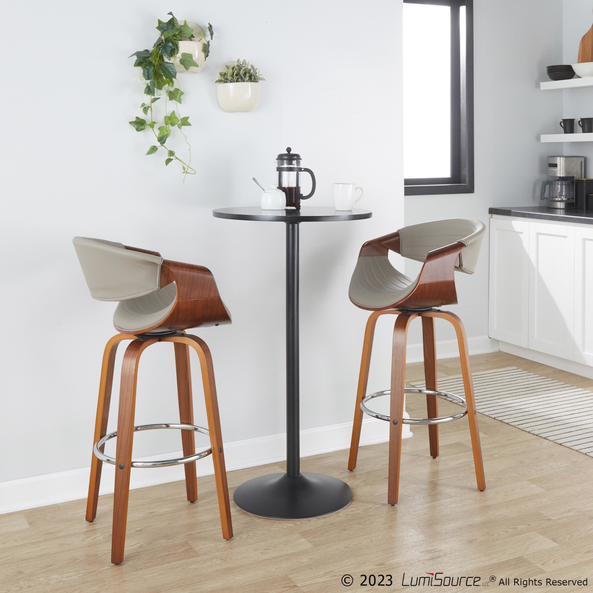 Symphony-30-Inch-Walnut-Grey-Faux-Leather-Swivel-Barstool-Set-of-2-4