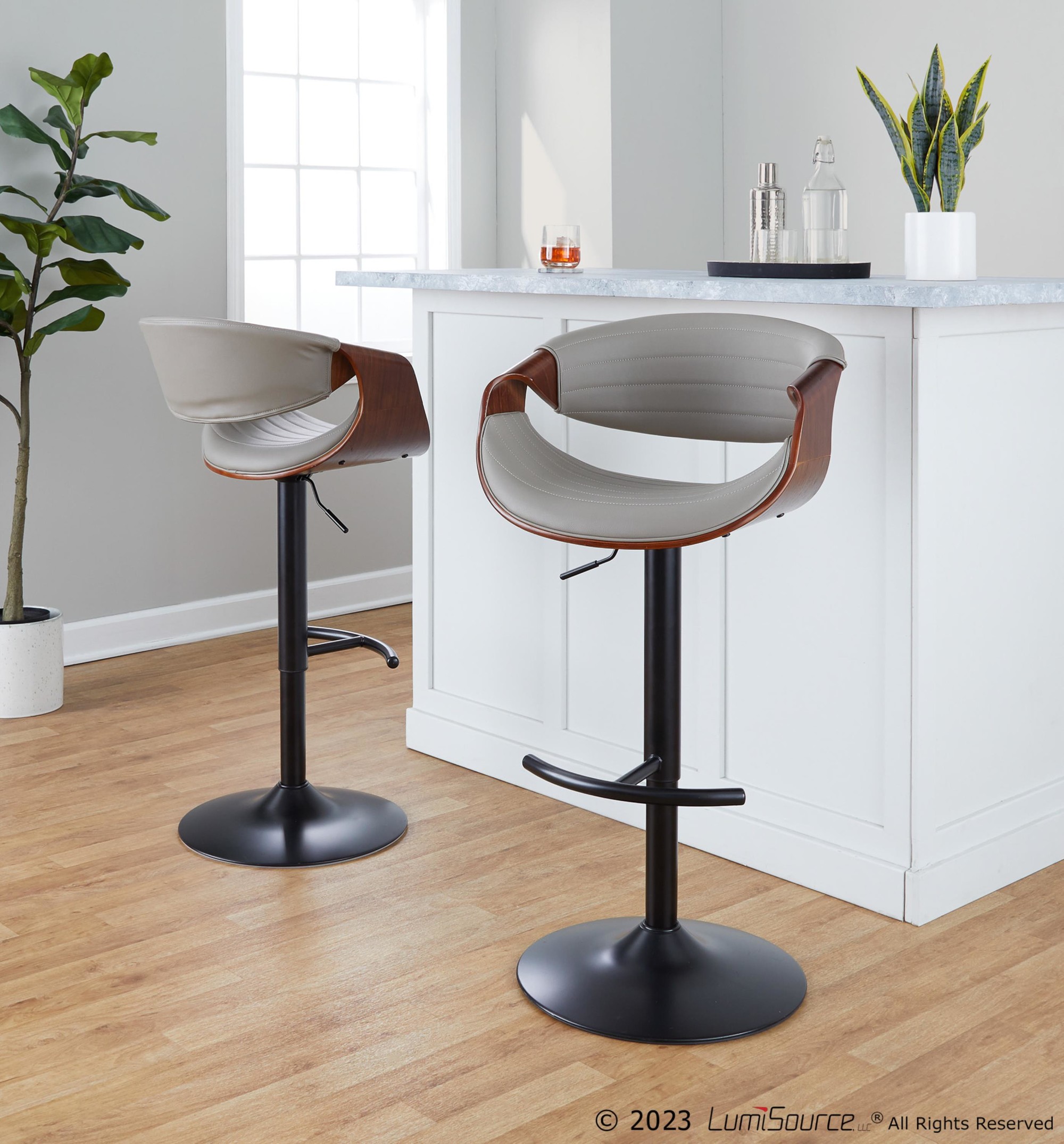 Symphony-Grey-Faux-Leather-Black-Swivel-Barstool-Pair-Set-of-2-2