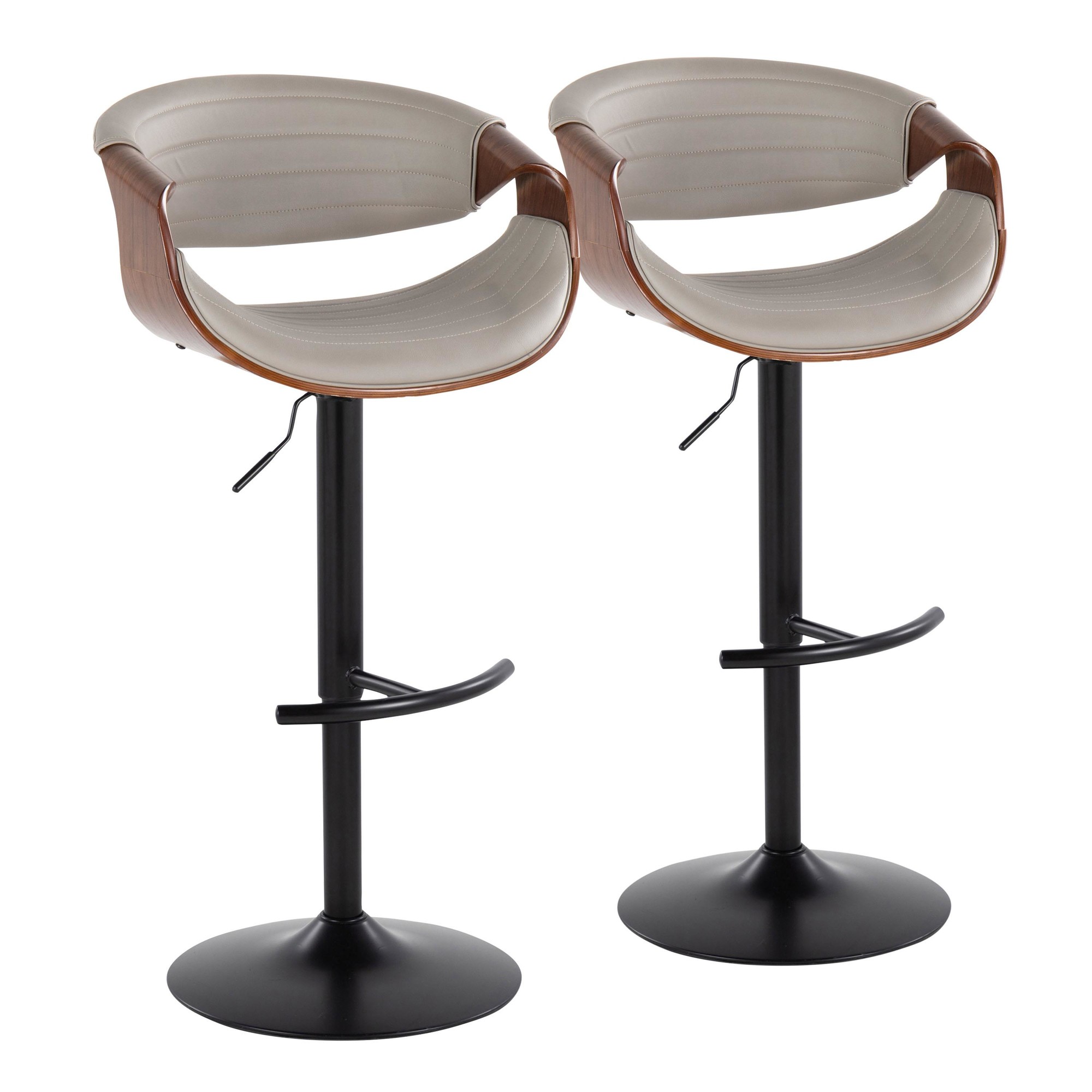Symphony-Grey-Faux-Leather-Black-Swivel-Barstool-Pair-Set-of-2-3