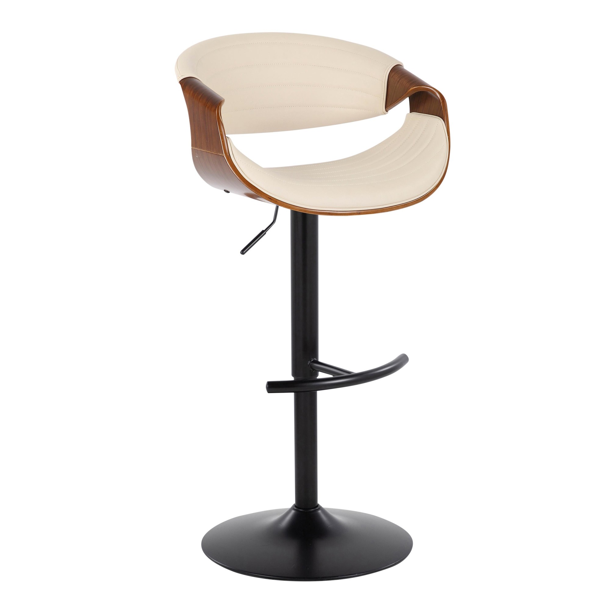 Symphony-Mid-Century-Modern-Cream-Swivel-Barstools-Black-Walnut-Set-of-2-4