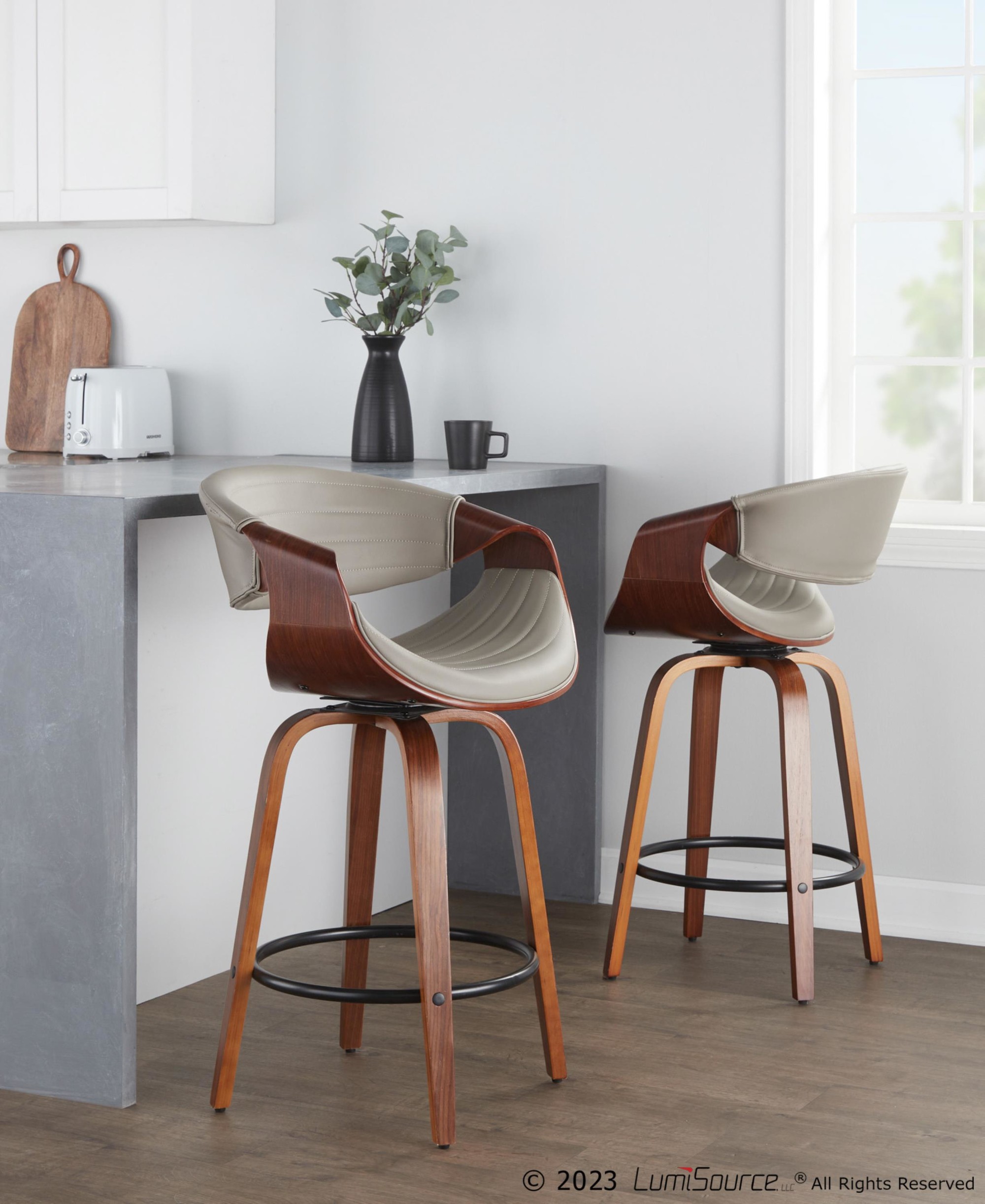 Symphony-Mid-Century-Modern-Walnut-and-Grey-Counter-Stools-26-Inch-Set-of-2-2