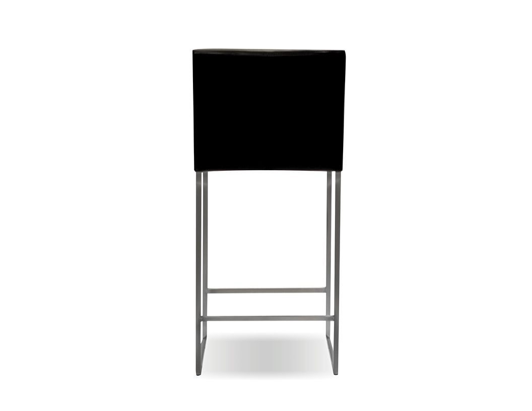 TATE-Black-Leatherette-Counter-Stool-Brushed-Steel-Frame-4