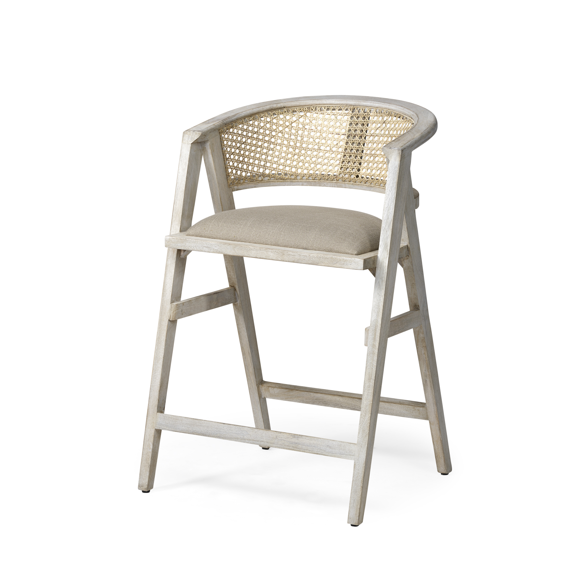 Tabitha-26.75-Seat-Height-Beige-FabricRattan-Seat-Blonde-Wood-Frame-Counter-Stool