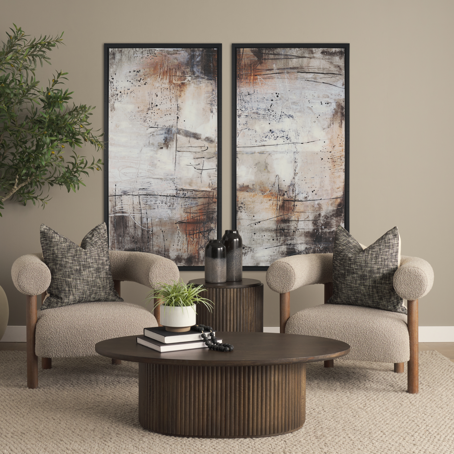 Terra-48L-x-28W-x-15H-Dark-Brown-Wood-Oval-Fluted-Coffee-Table-2