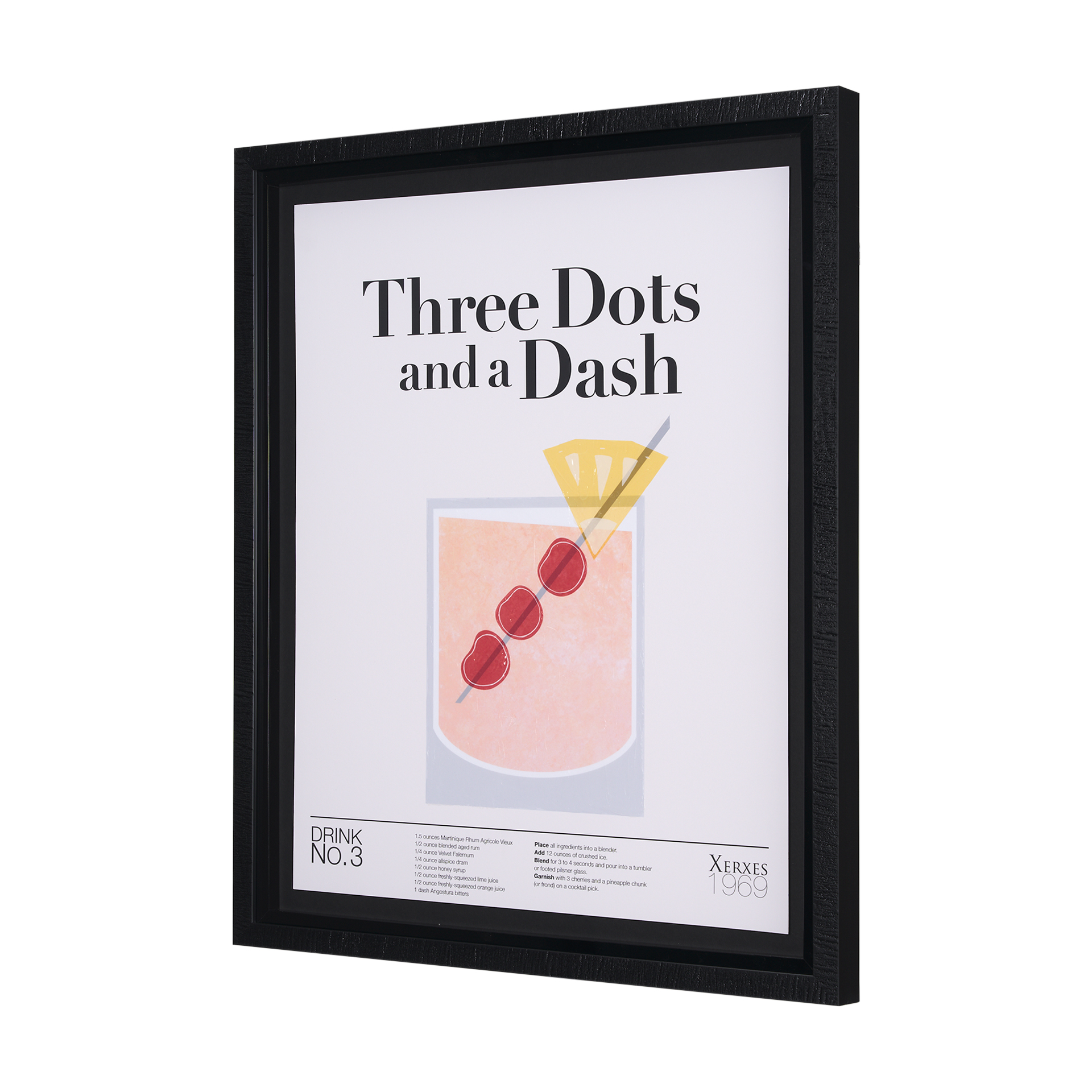 Three-Dots-and-a-Dash-by-Mercana-Studio-a-Hand-Embelished-Textured-Framed-Art-Print-under-Glass-1