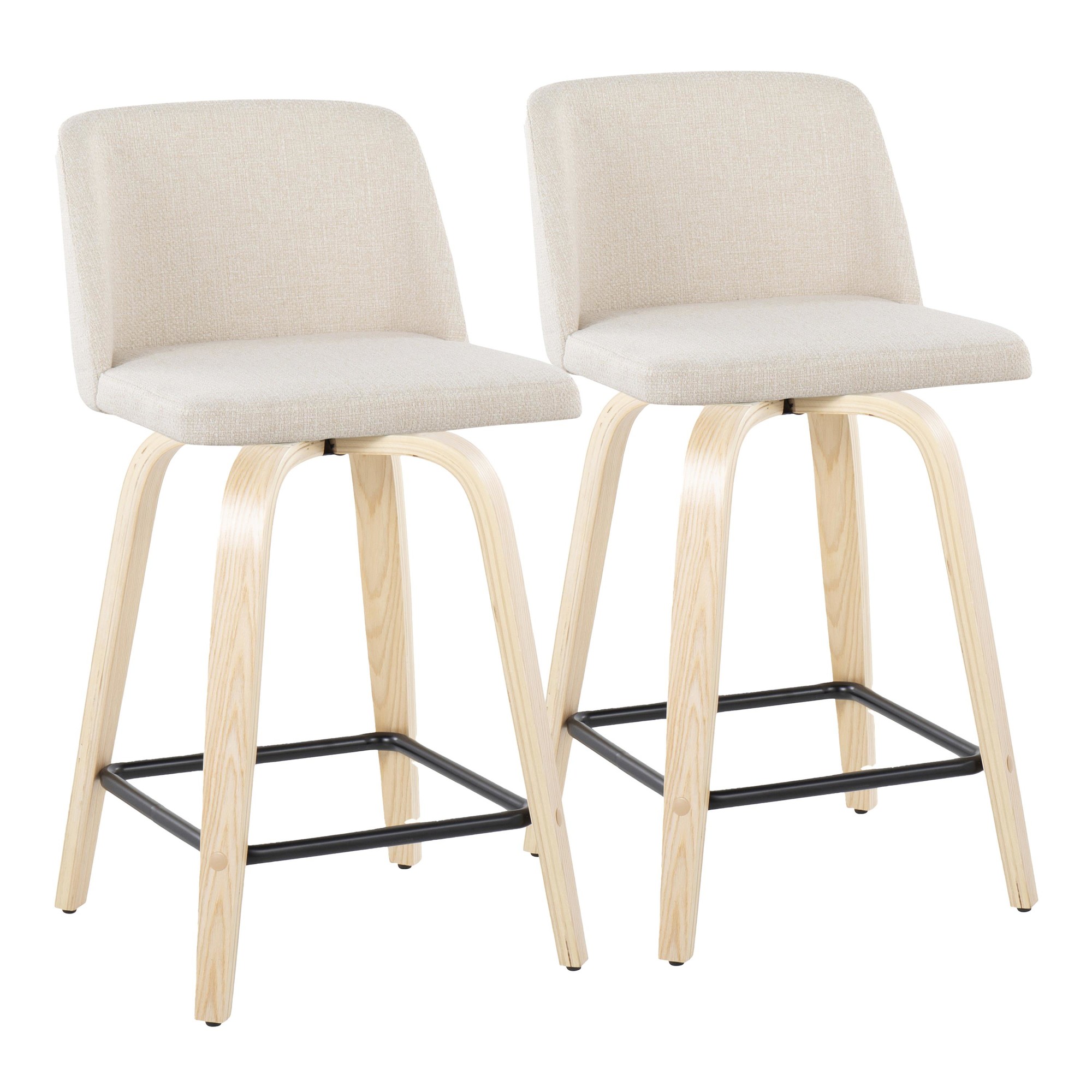 Toriano-24-Contemporary-Swivel-Counter-Stools-in-Cream-Set-of-2-Set-of-2