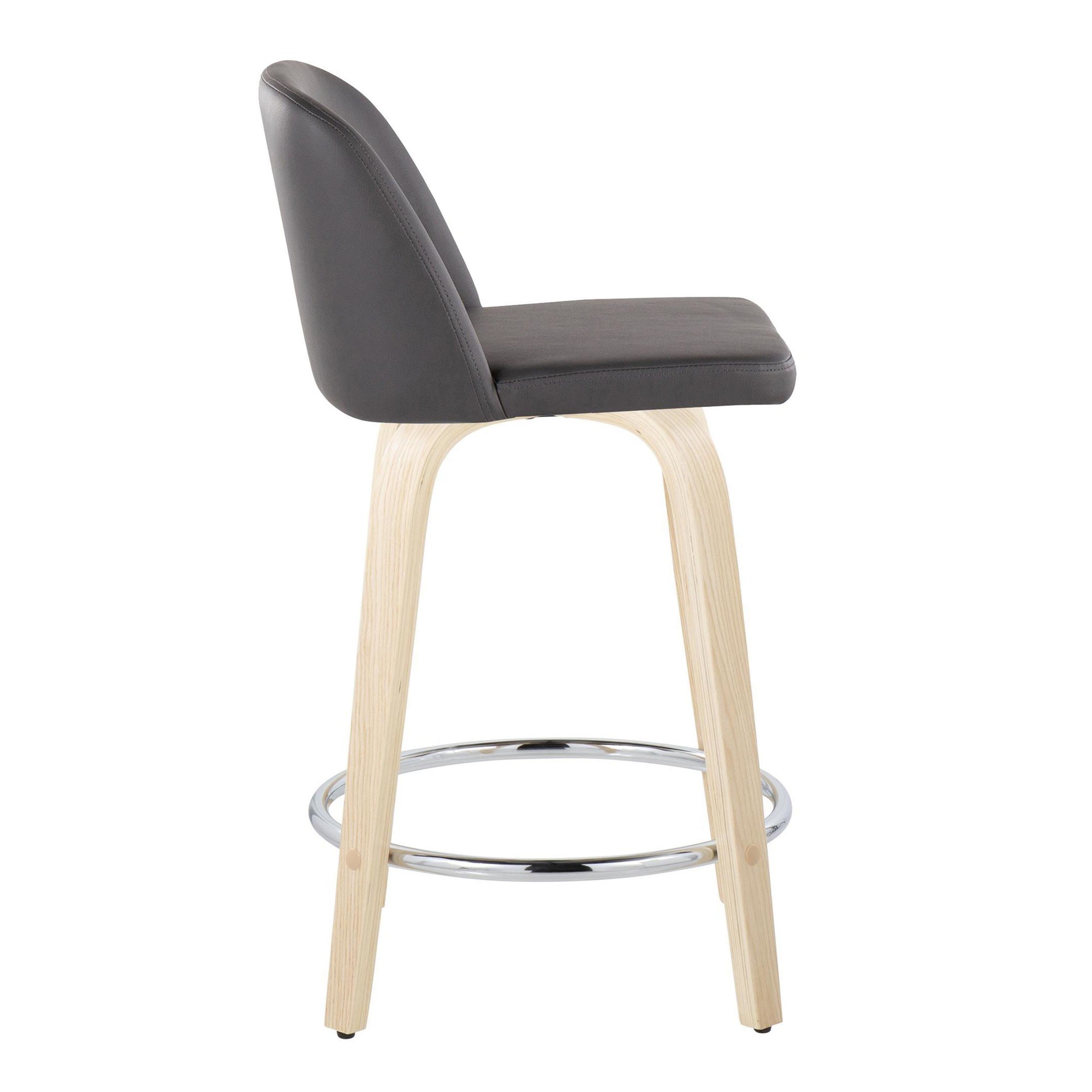 Toriano-24-Inch-Contemporary-Swivel-Counter-Stool-in-Natural-Wood-and-Grey-Faux-Leather-Set-of-2-Set-of-2-4