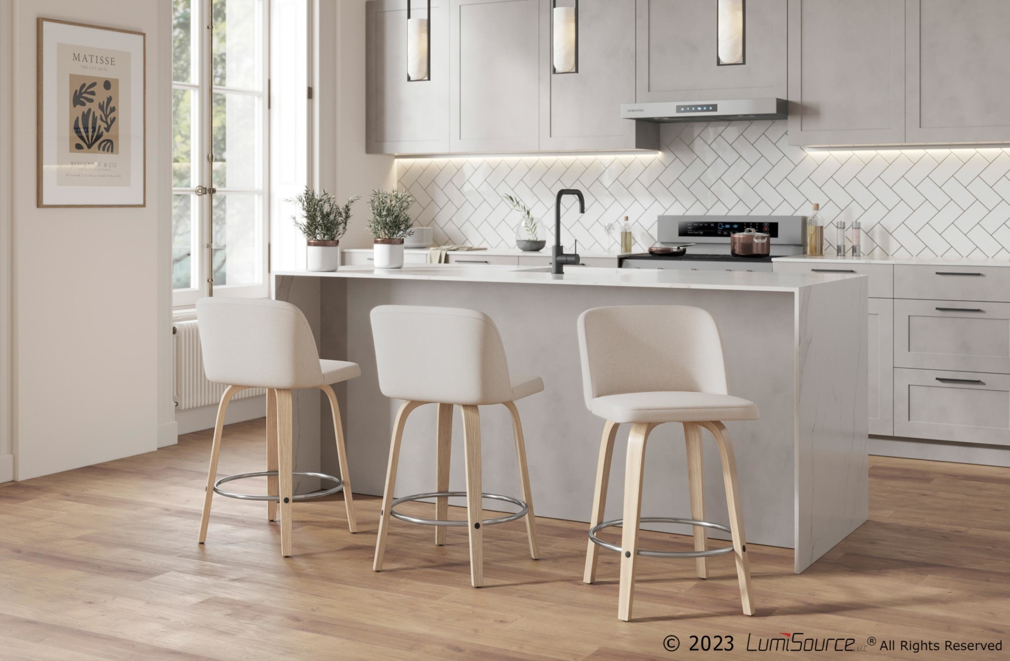 Toriano-24-Inch-Cream-Fabric-Contemporary-Swivel-Counter-Stools-Set-of-2