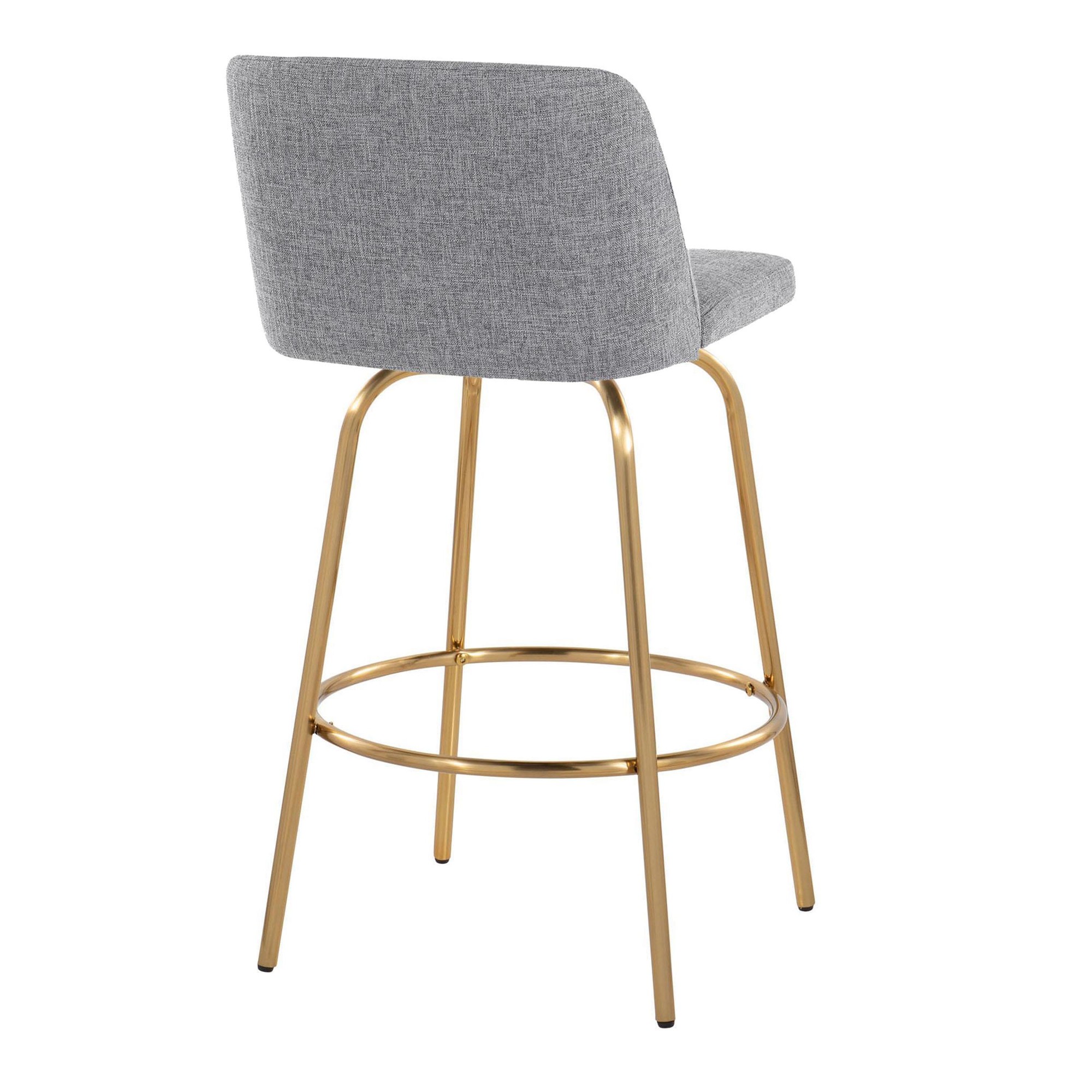 Toriano-26-Contemporary-Swivel-Counter-Stools-in-Grey-and-Gold-Set-of-2-Set-of-2-3