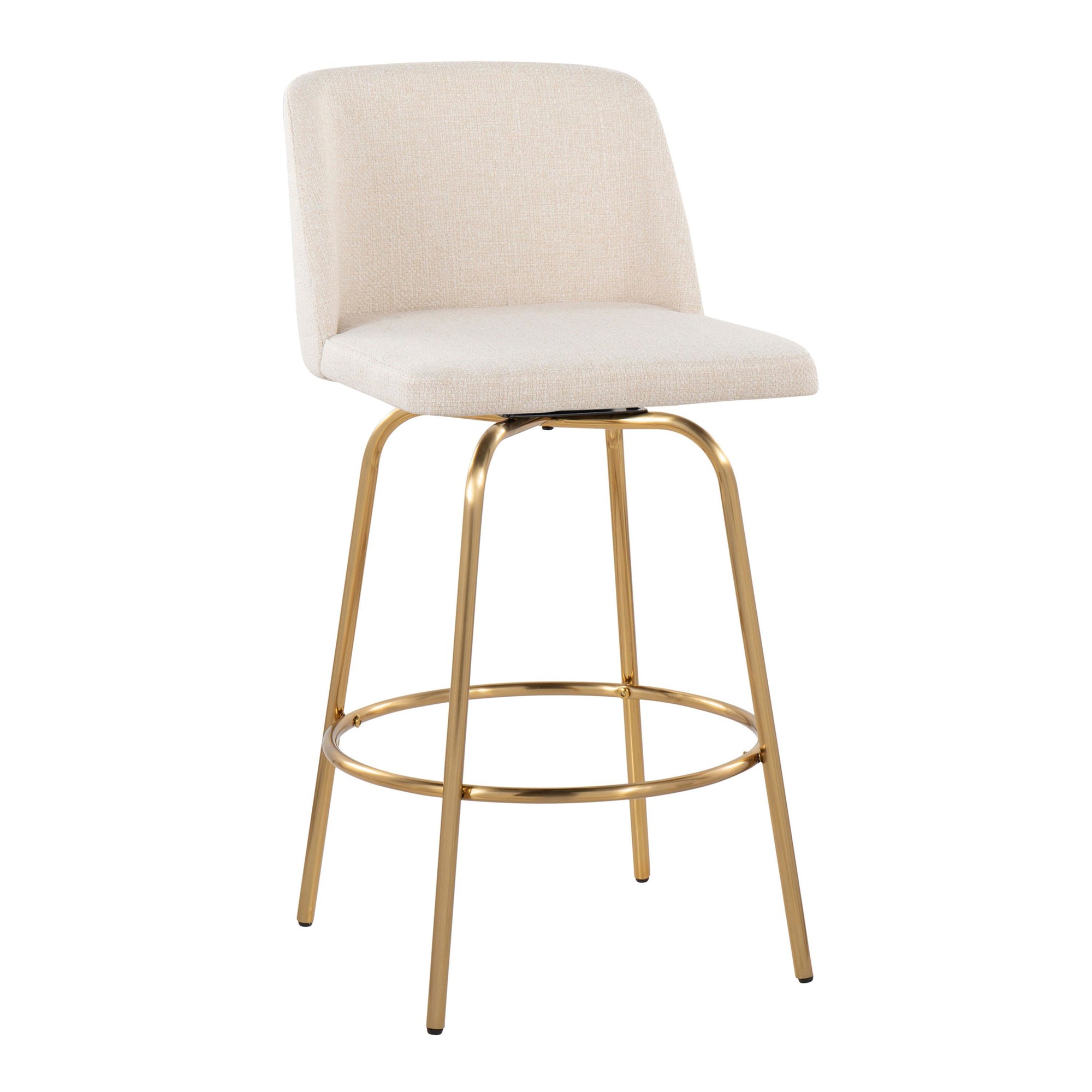 Toriano-26-Cream-Noise-Fabric-Gold-Contemporary-Swivel-Stools-Set-of-2-5