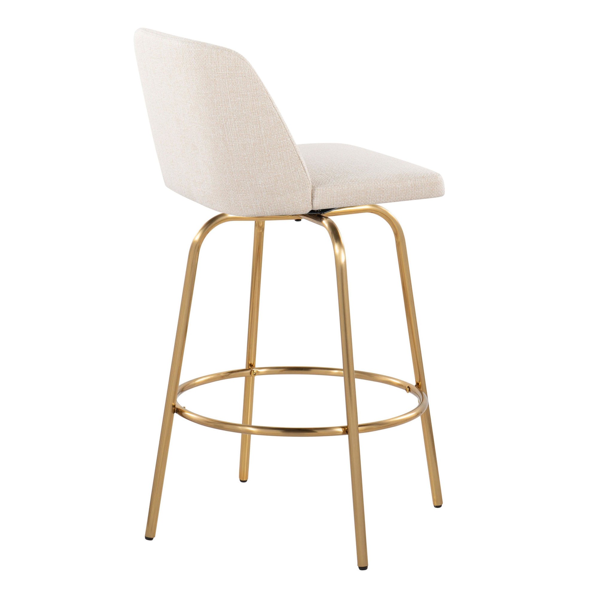 Toriano-26-Cream-Noise-Fabric-Gold-Contemporary-Swivel-Stools-Set-of-2-7