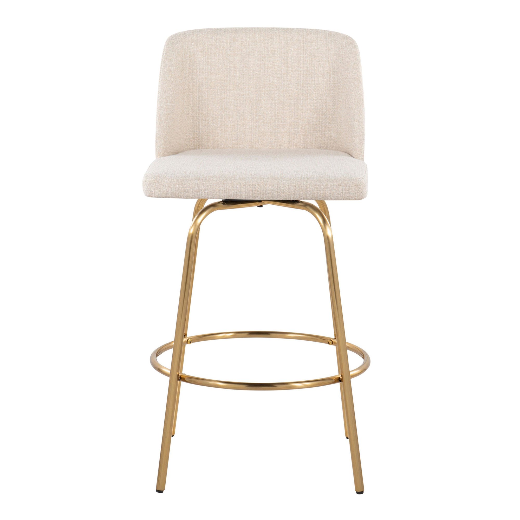 Toriano-26-Cream-Noise-Fabric-Gold-Contemporary-Swivel-Stools-Set-of-2-9