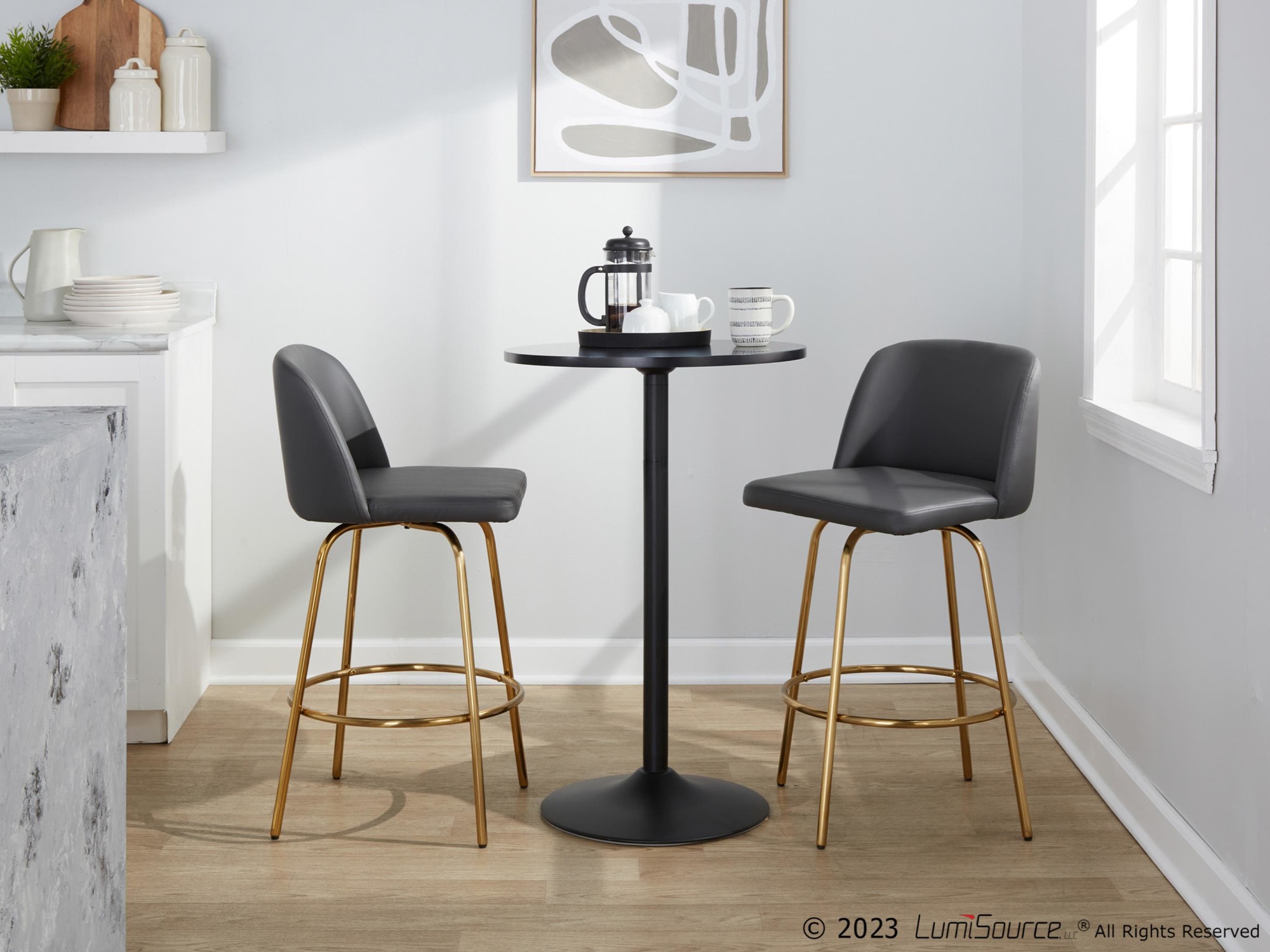 Toriano-26-Grey-Faux-Leather-Gold-Contemporary-Swivel-Stools-Set-of-2-3