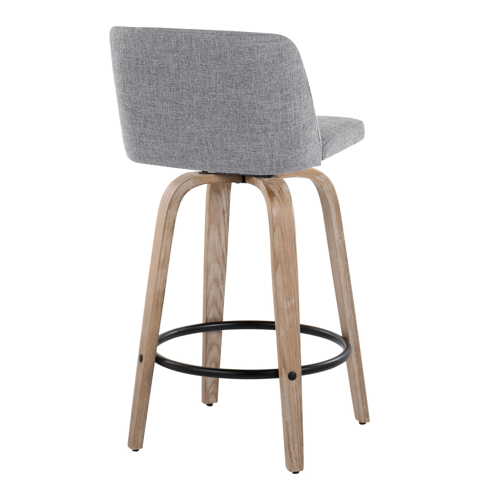 Toriano-26-Inch-Contemporary-Grey-Fabric-Swivel-Counter-Stools-Set-of-2-7