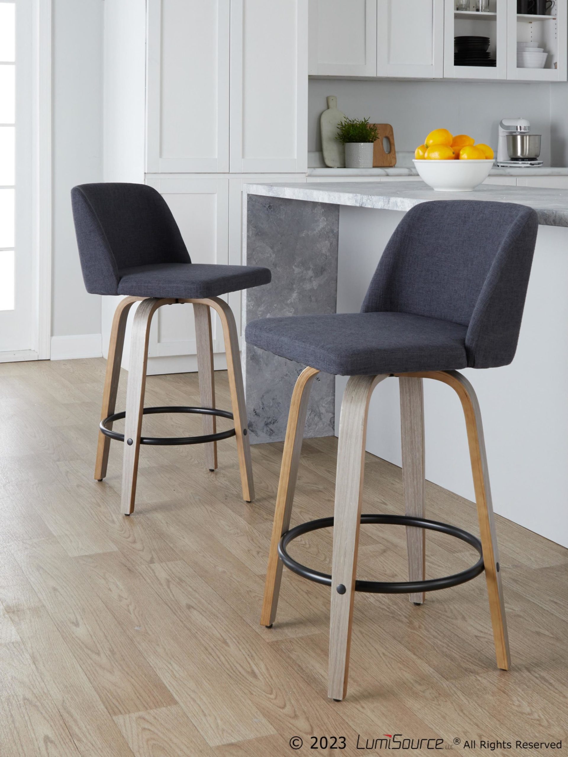 Toriano-26-Inch-Contemporary-Swivel-Counter-Stool-in-Whitewashed-Wood-and-Blue-Fabric-Set-of-2-Set-of-2-1