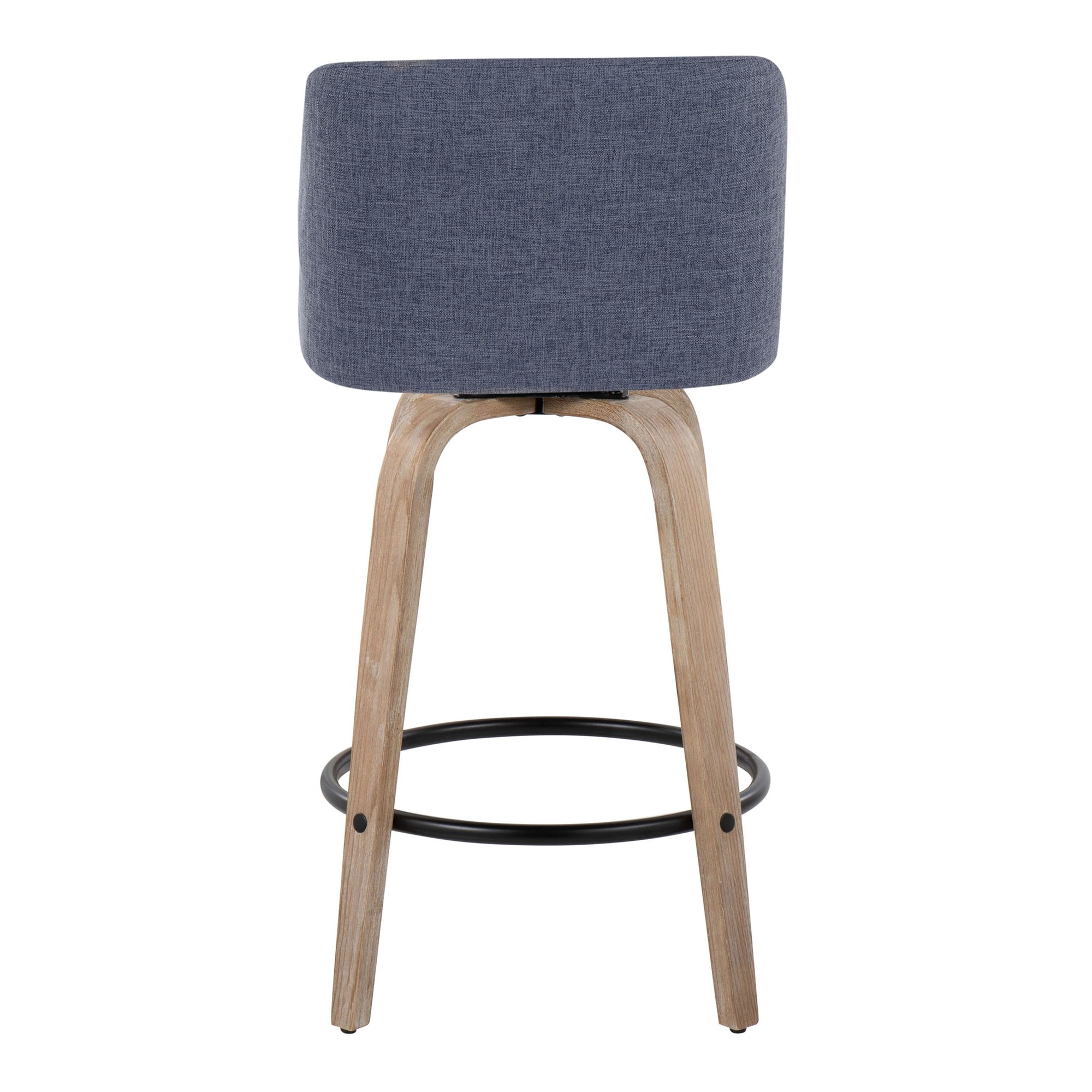 Toriano-26-Inch-Contemporary-Swivel-Counter-Stool-in-Whitewashed-Wood-and-Blue-Fabric-Set-of-2-Set-of-2-8