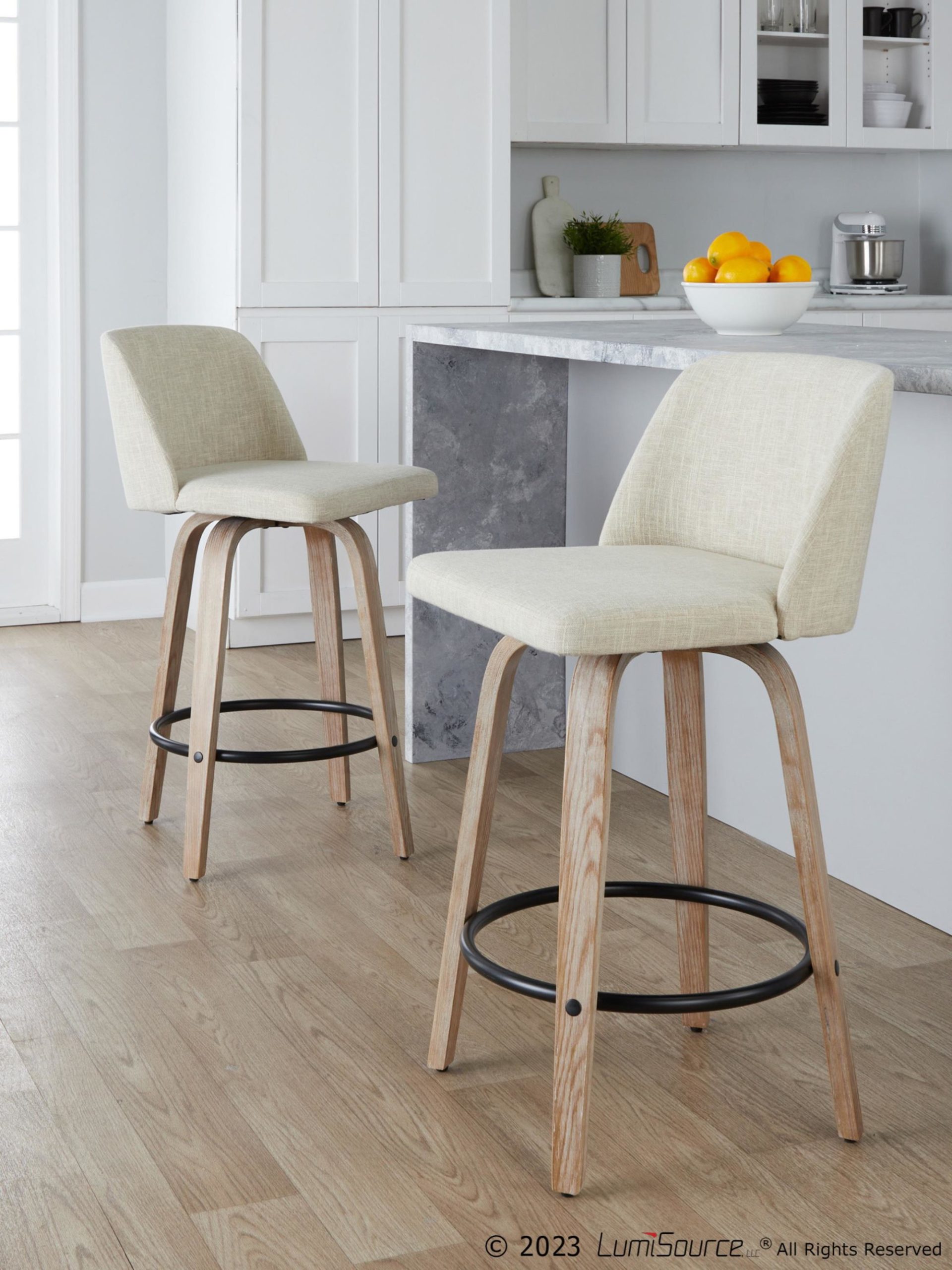 Toriano-26-Inch-Cream-Fabric-Contemporary-Swivel-Counter-Stools-Set-of-2
