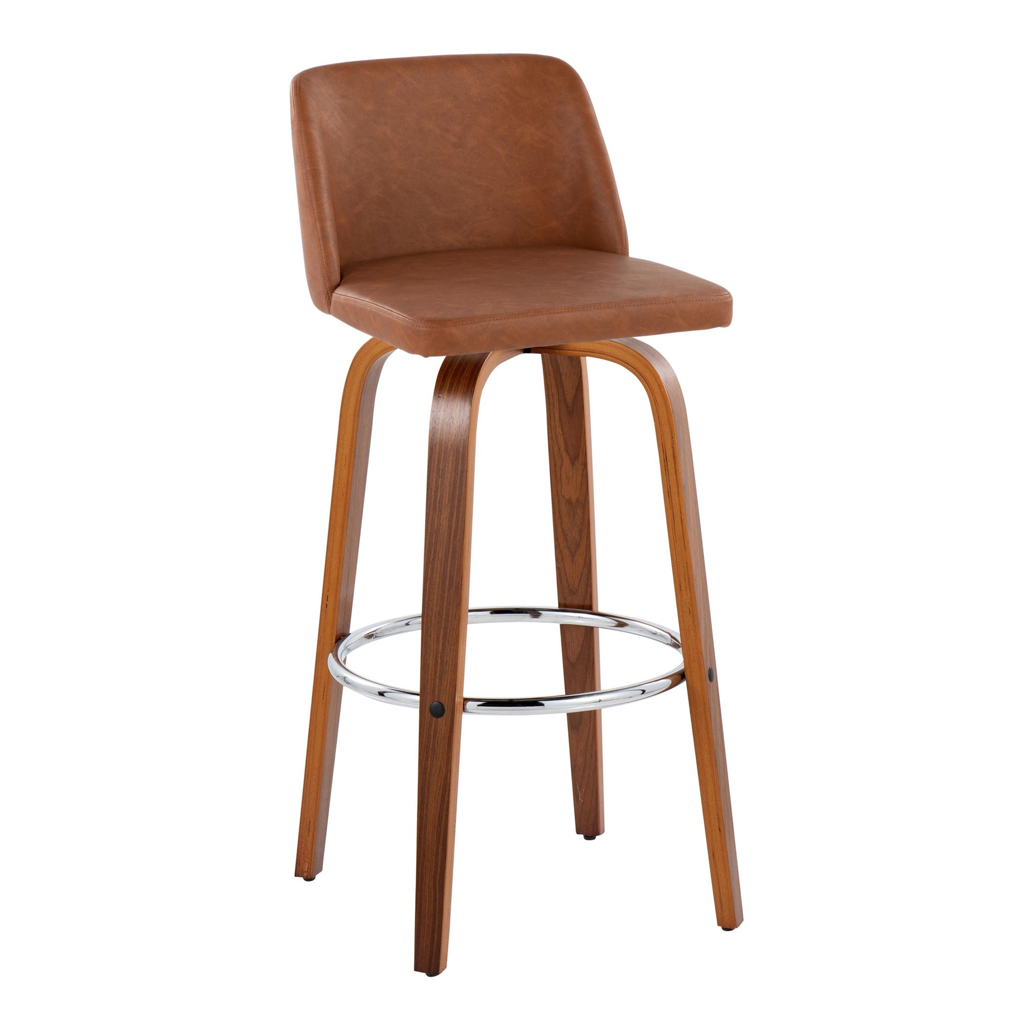 Toriano-30-Inch-Walnut-and-Camel-Faux-Leather-Mid-Century-Barstools-Set-of-2-5