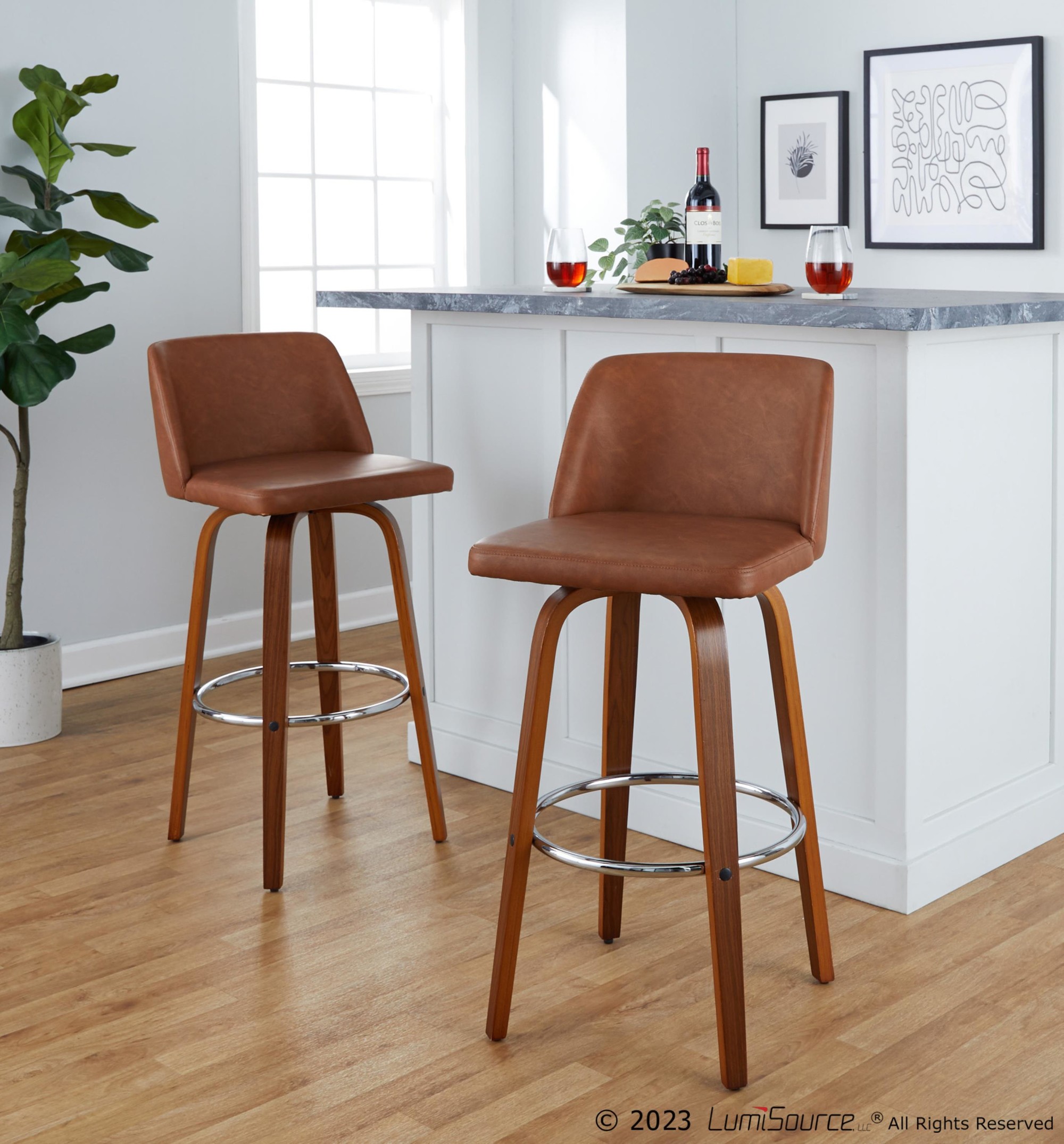 Toriano-30-Inch-Walnut-and-Camel-Faux-Leather-Mid-Century-Barstools-Set-of-2